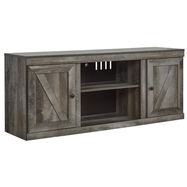 Signature Design by Ashley Wynnlow EW0440-268 Large TV Stand with Fireplace Option