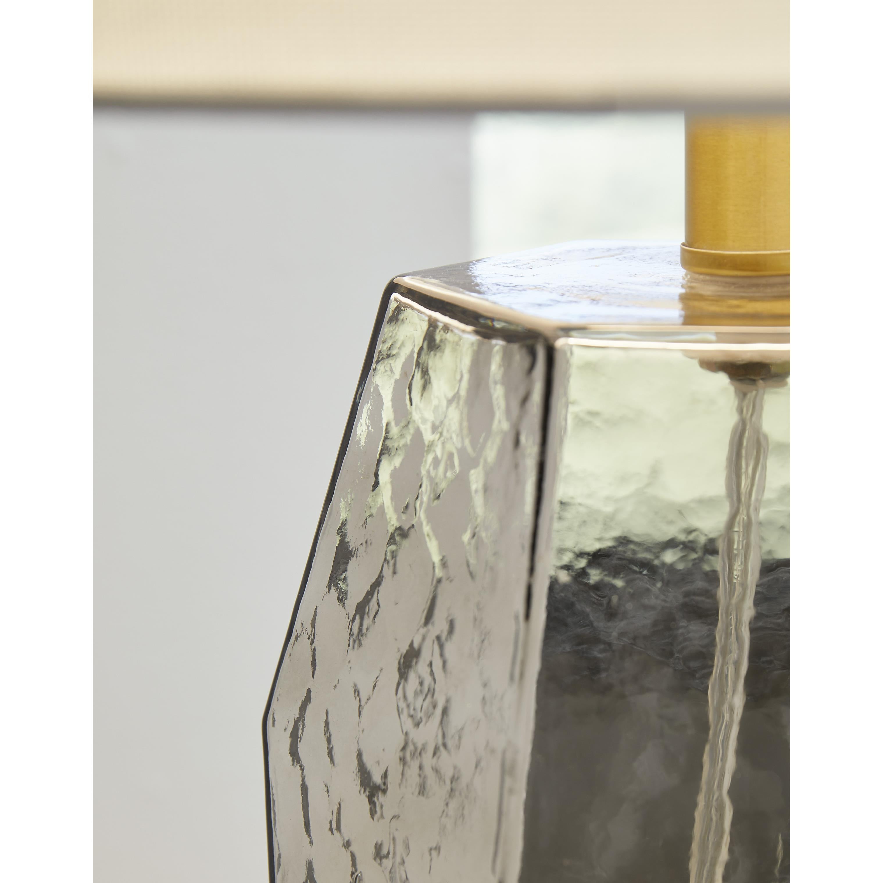  Signature Design by Ashley Taylow L430794 Glass Table Lamp IMAGE 3