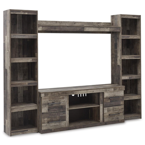 Signature Design by Ashley Derekson EW0200W6 4 pc Entertainment Center
