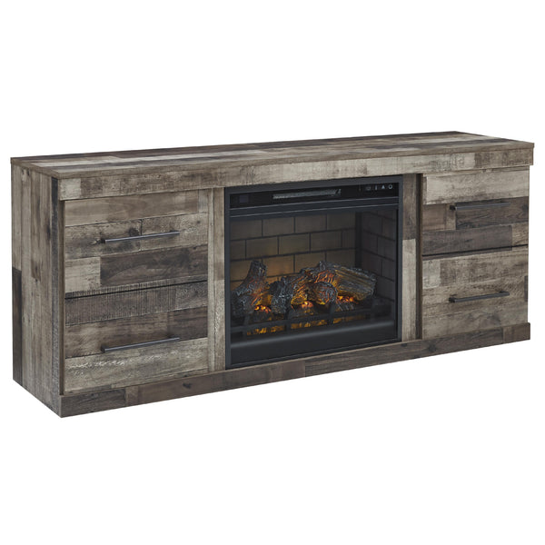Signature Design by Ashley Derekson EW0200W7 TV Stand with Electric Fireplace