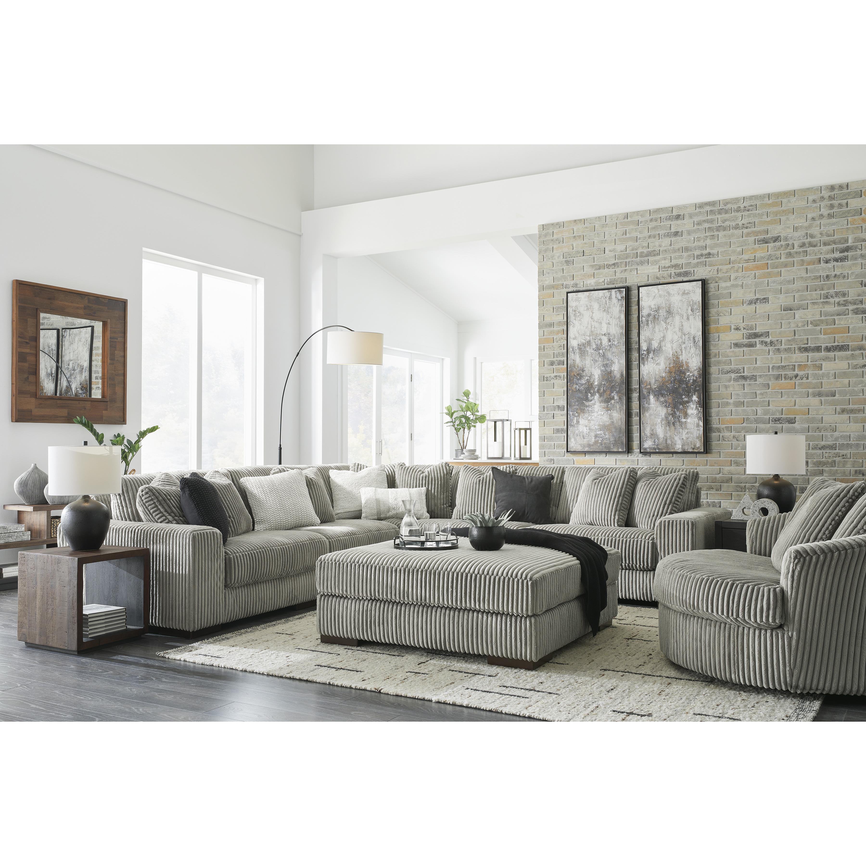  Signature Design by Ashley Lindyn 2110521 Oversized Swivel Accent Chair IMAGE 9
