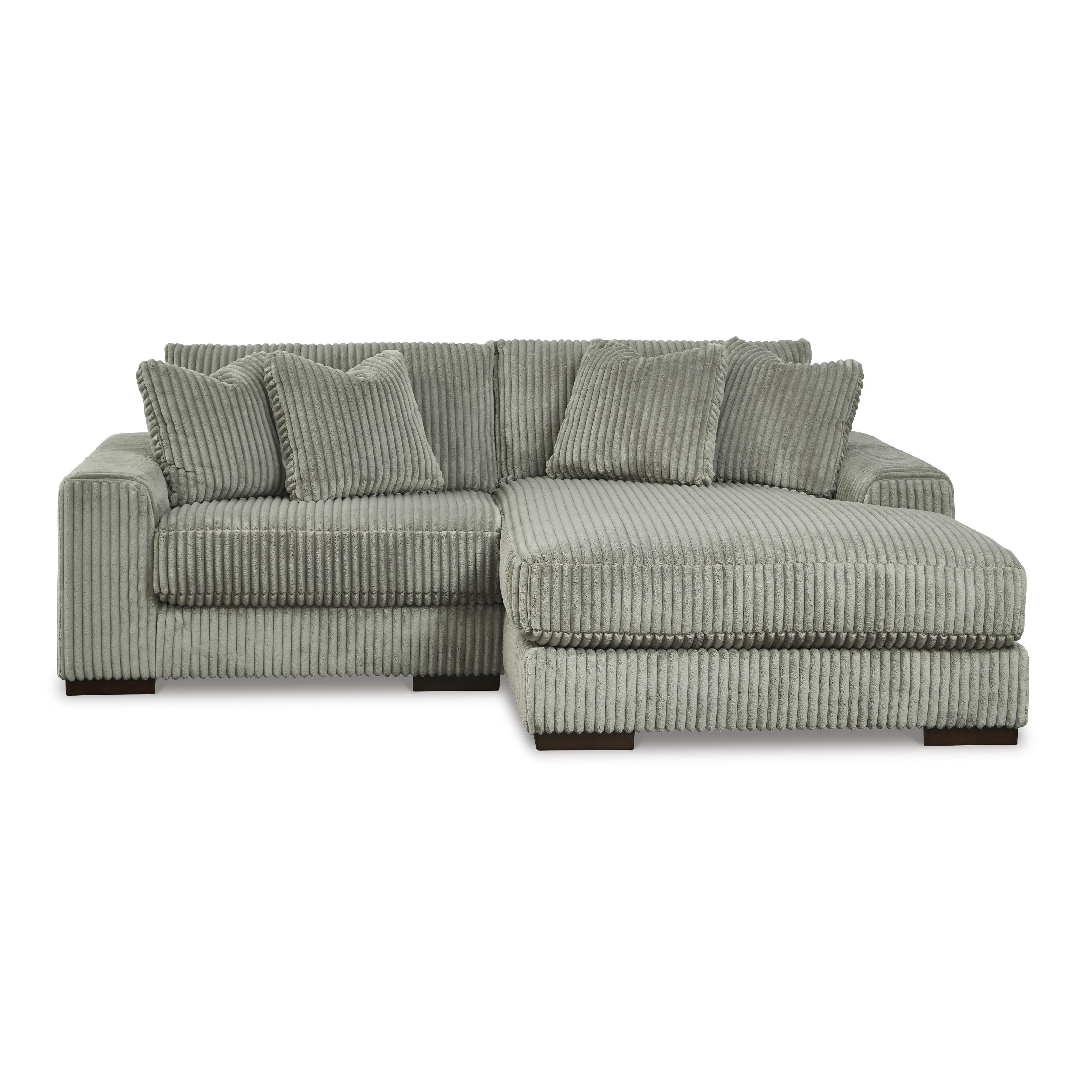  Manufacturer Color_Fog --  Lindyn 21105S4 2 pc Sectional with Chaise IMAGE 1