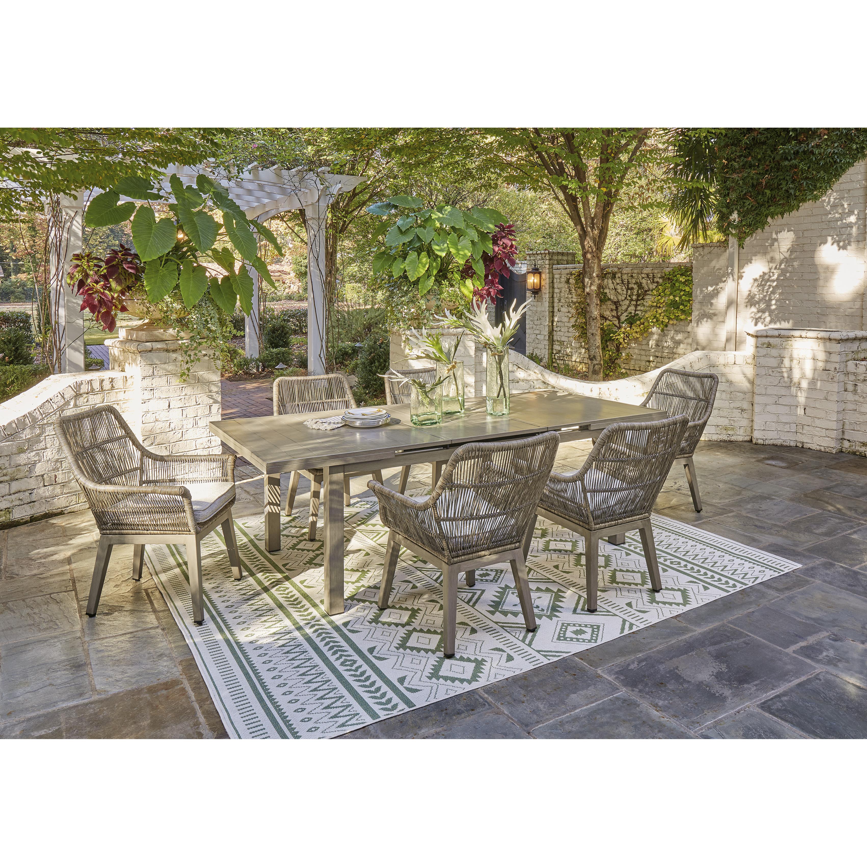  Signature Design by Ashley Beach Front P323-635 Rectangular Dining Room Extension Table IMAGE 15