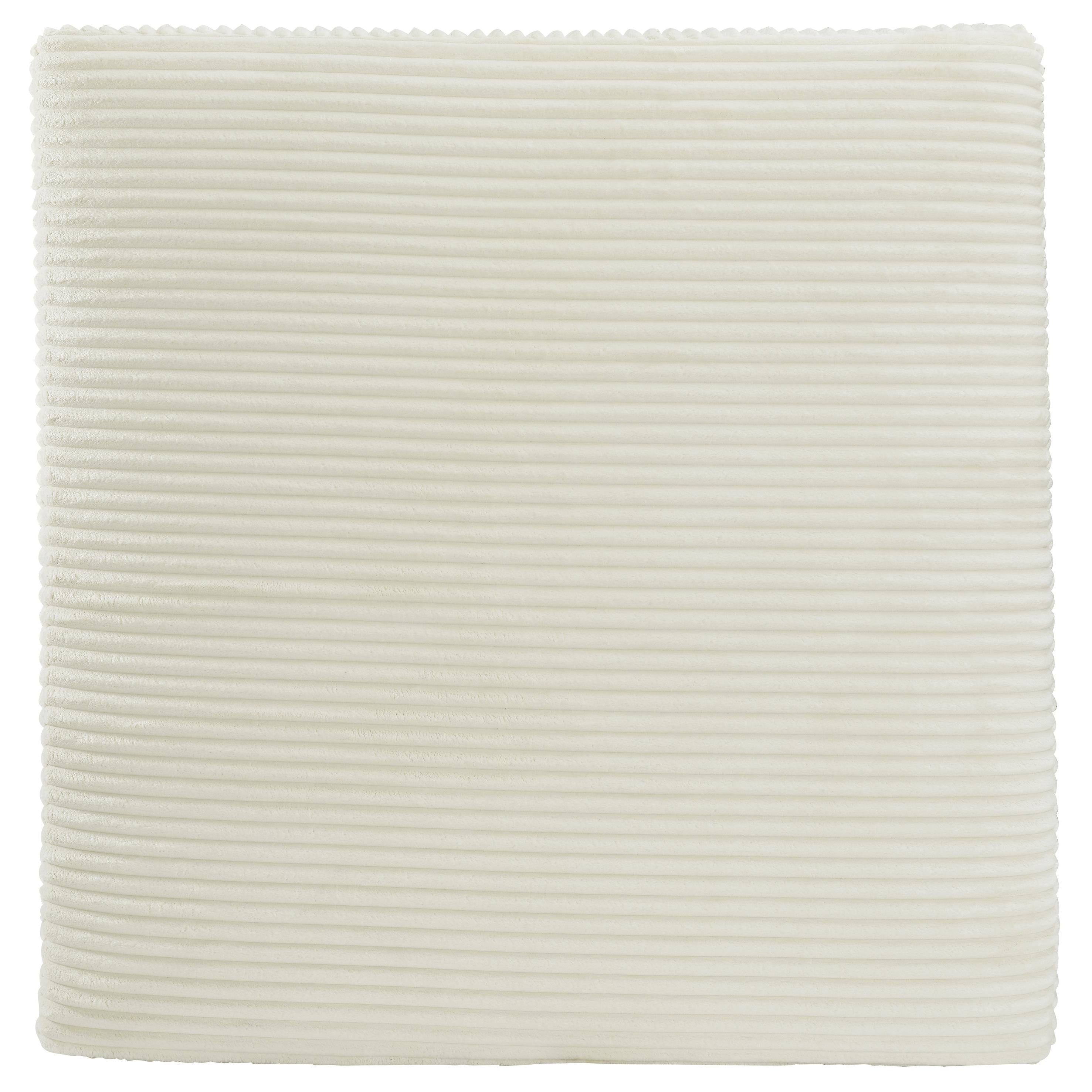  Manufacturer Color_Ivory --  Signature Design by Ashley Lindyn Fabric Ottoman IMAGE 3