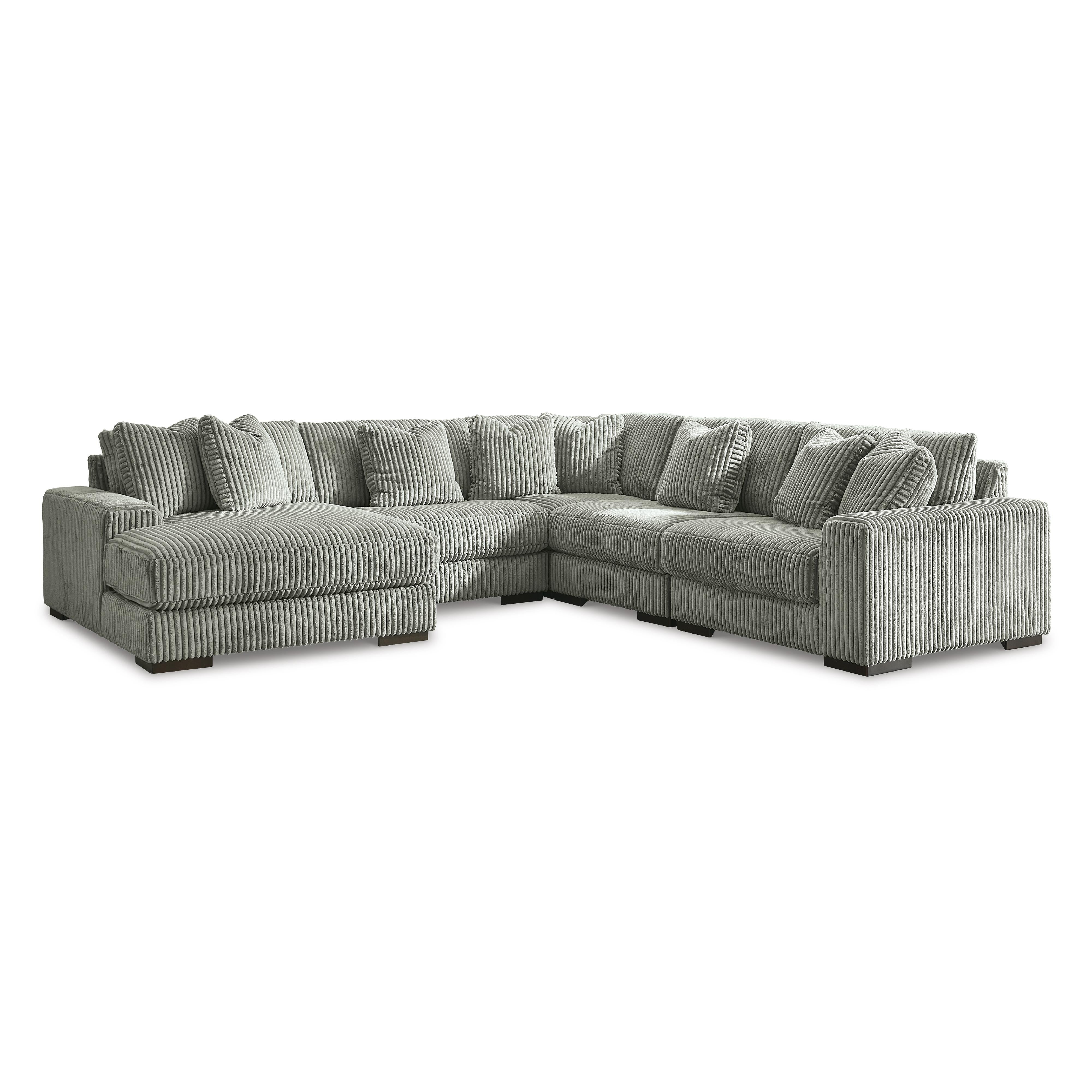  Manufacturer Color_Fog --  Lindyn 21105S6 5 pc Sectional with Chaise IMAGE 1