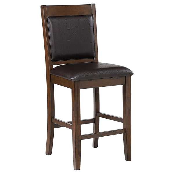 Coaster Furniture Dewey 115209 Upholstered Counter Chair - Walnut