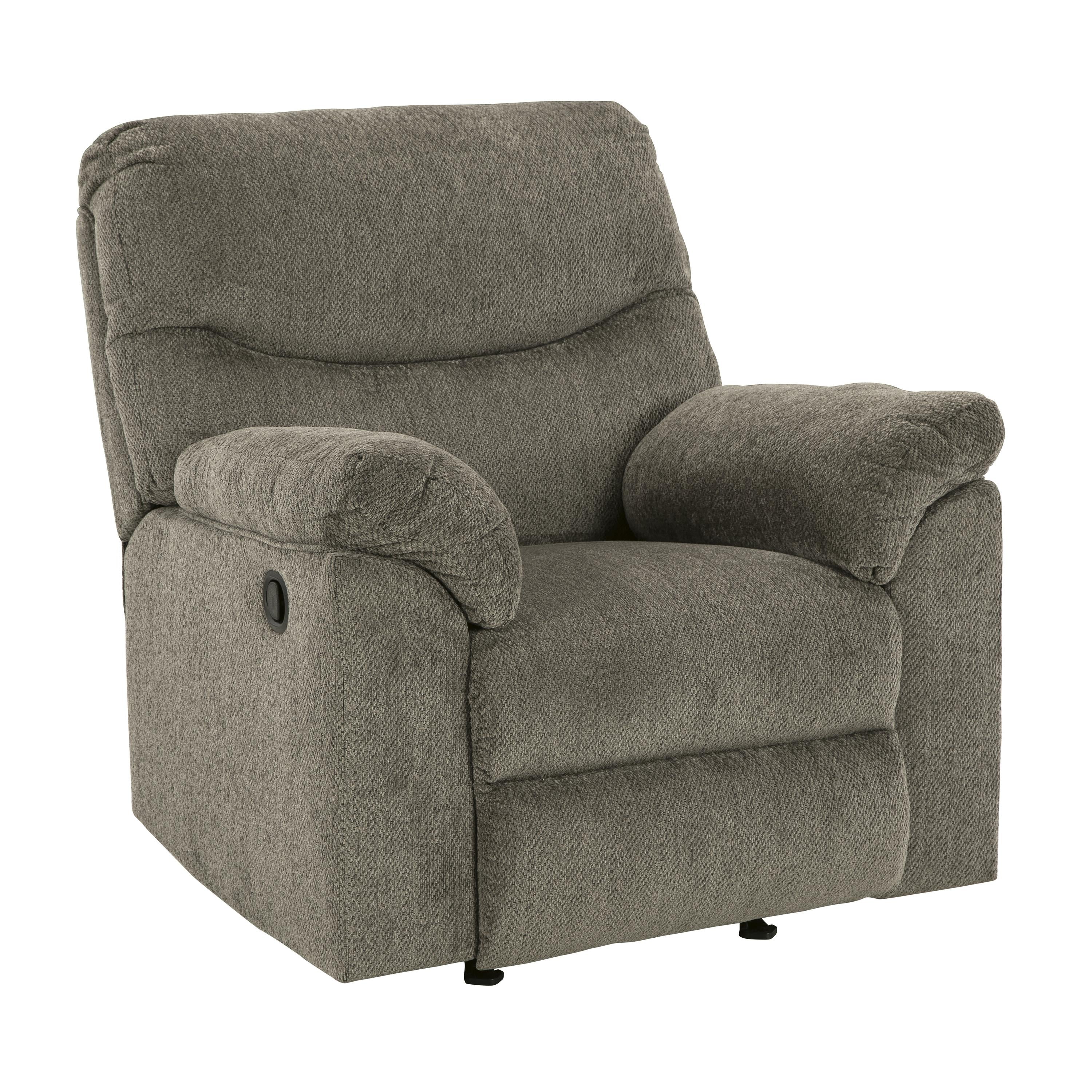  Manufacturer Color_Putty --  Signature Design by Ashley Alphons Rocker Fabric Recliner IMAGE 1
