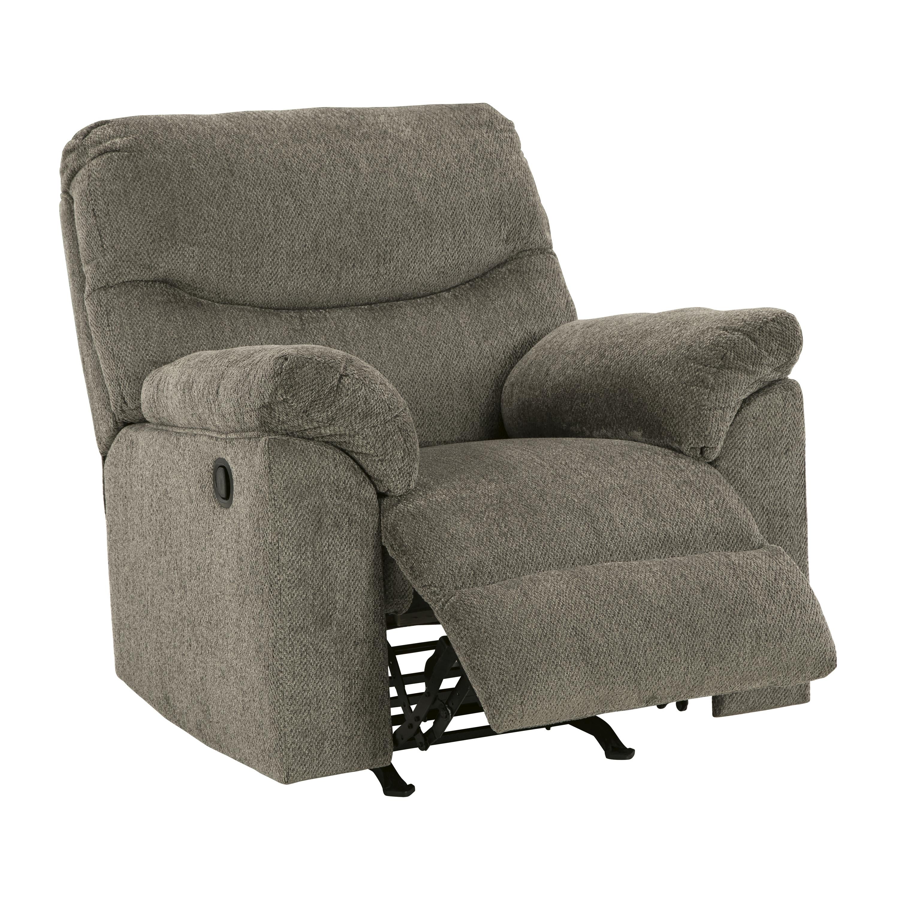  Manufacturer Color_Putty --  Signature Design by Ashley Alphons Rocker Fabric Recliner IMAGE 2