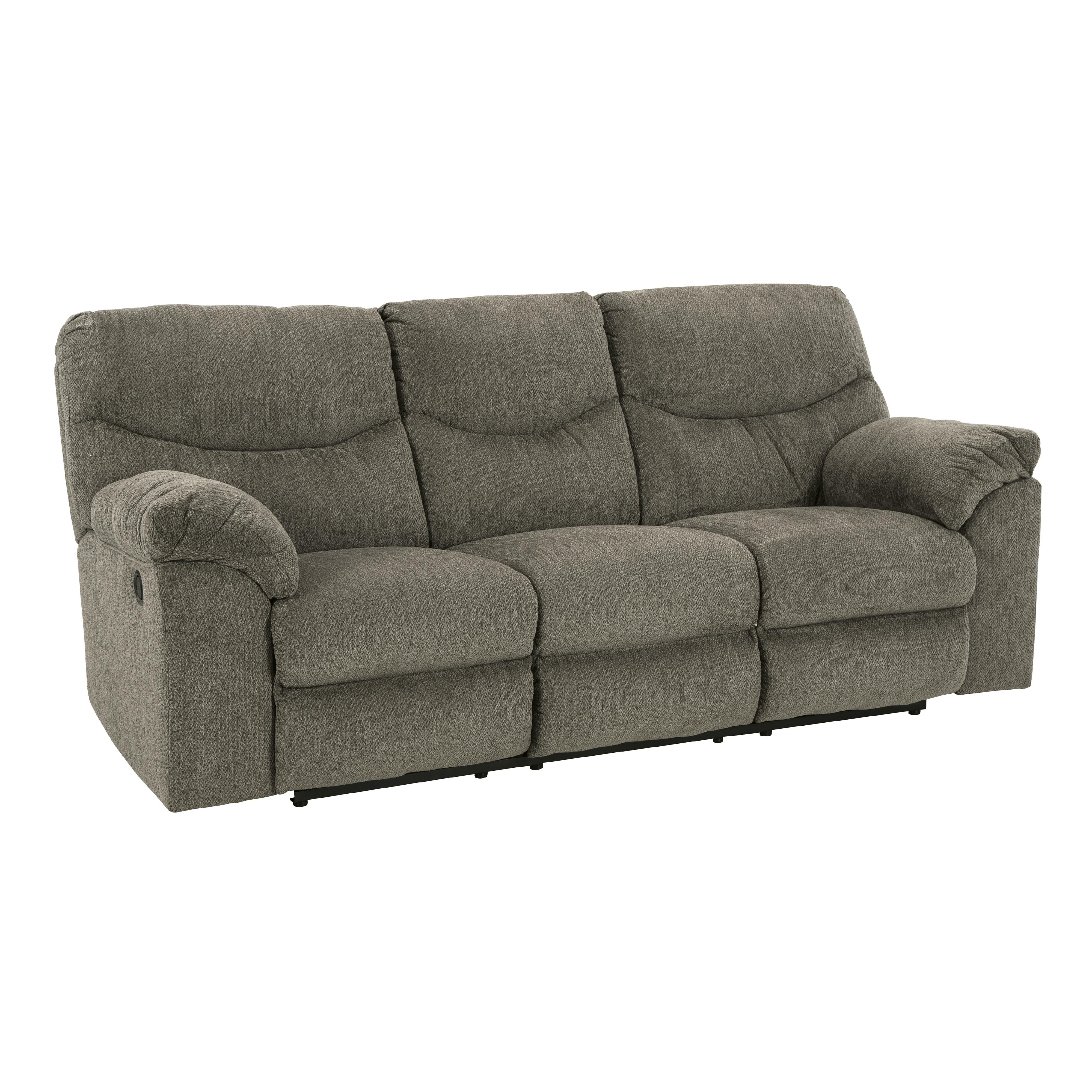  Manufacturer Color_Putty --  Signature Design by Ashley Alphons Reclining Fabric Sofa IMAGE 1