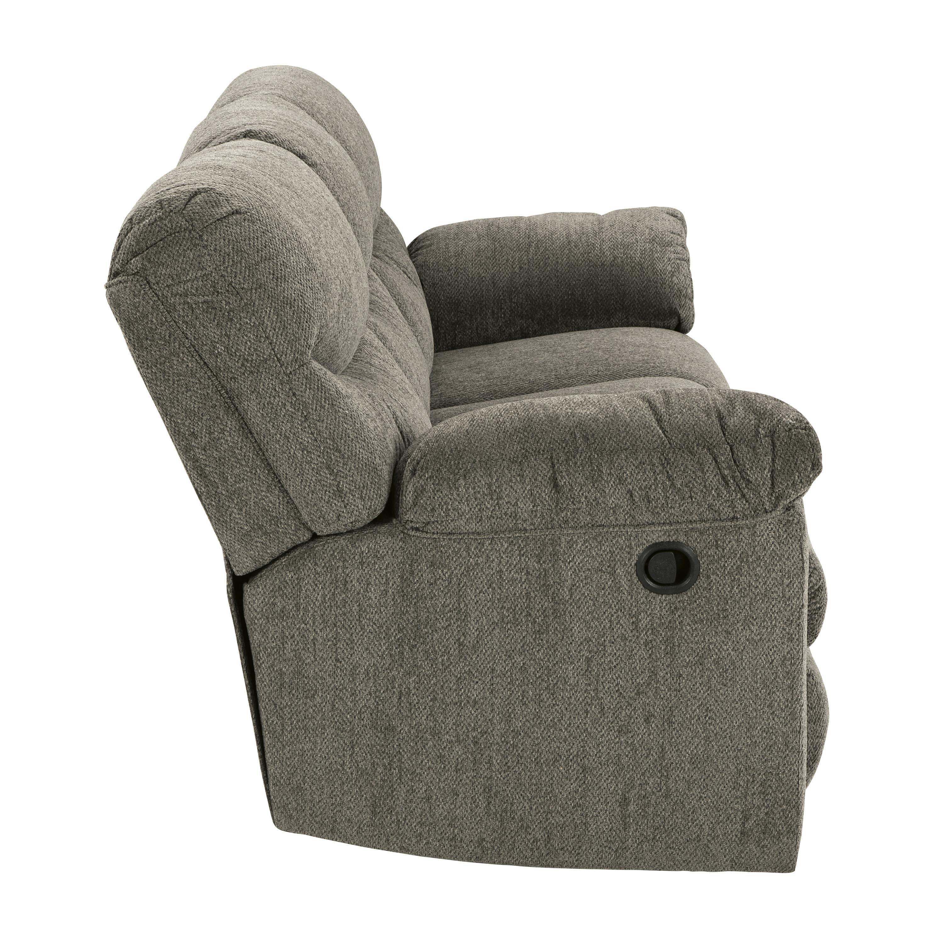  Manufacturer Color_Putty --  Signature Design by Ashley Alphons Reclining Fabric Sofa IMAGE 4
