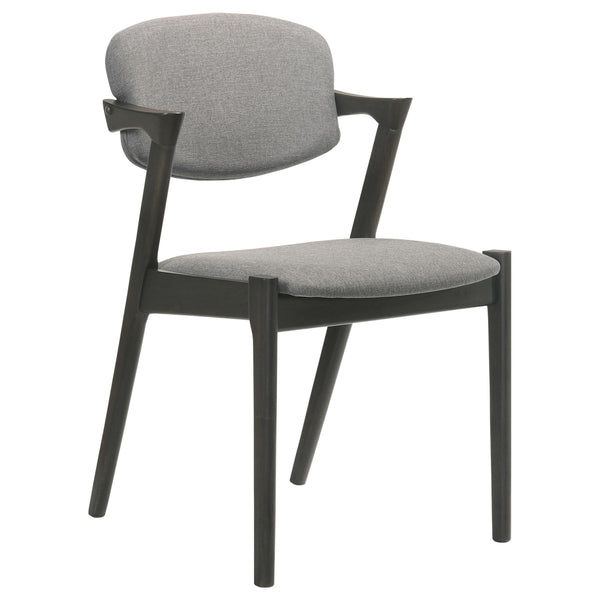 Coaster Furniture Stevie 115112 Padded Wood Dining Arm Chair - Black