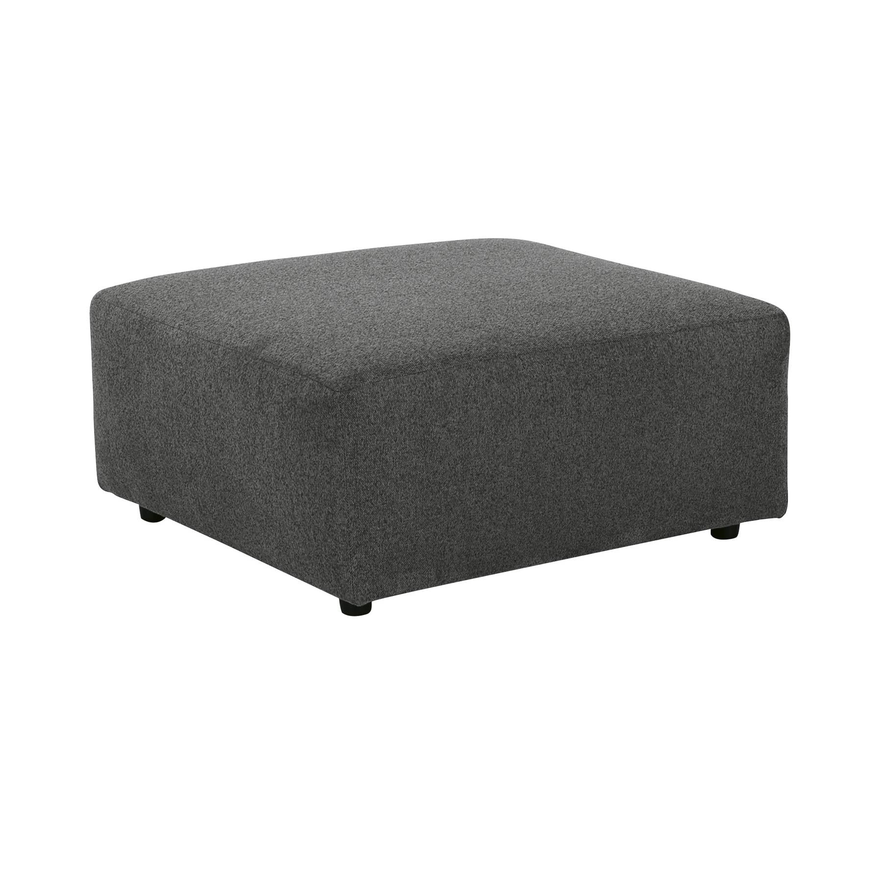  Manufacturer Color_Charcoal --  Signature Design by Ashley Edenfield Fabric Ottoman IMAGE 1