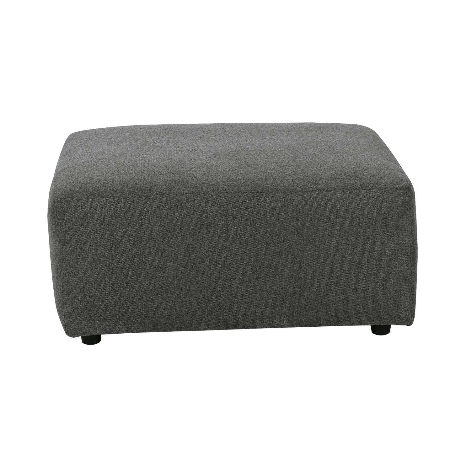  Manufacturer Color_Charcoal --  Signature Design by Ashley Edenfield Fabric Ottoman IMAGE 2