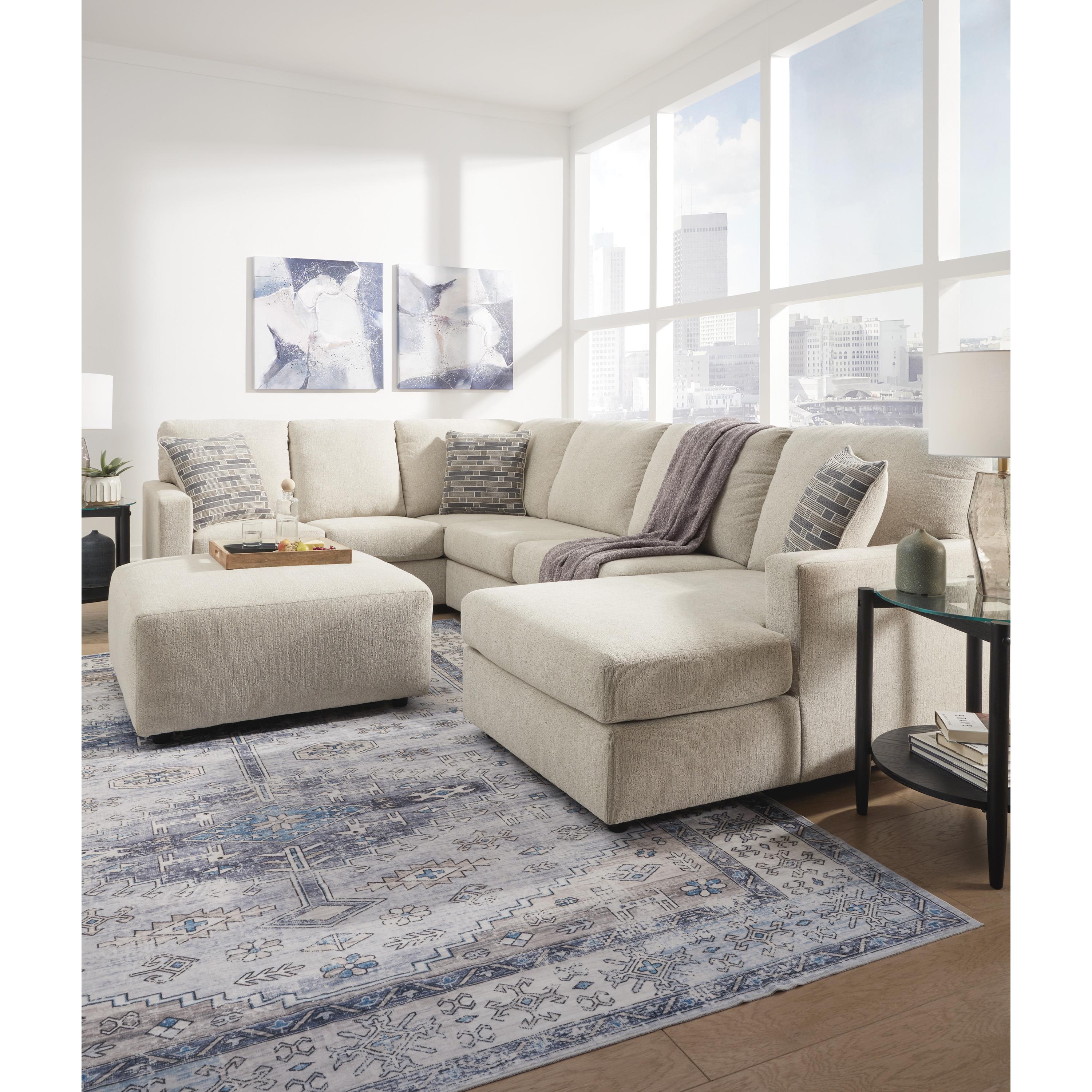  Manufacturer Color_Linen --  Edenfield 2900408 Oversized Accent Ottoman IMAGE 6