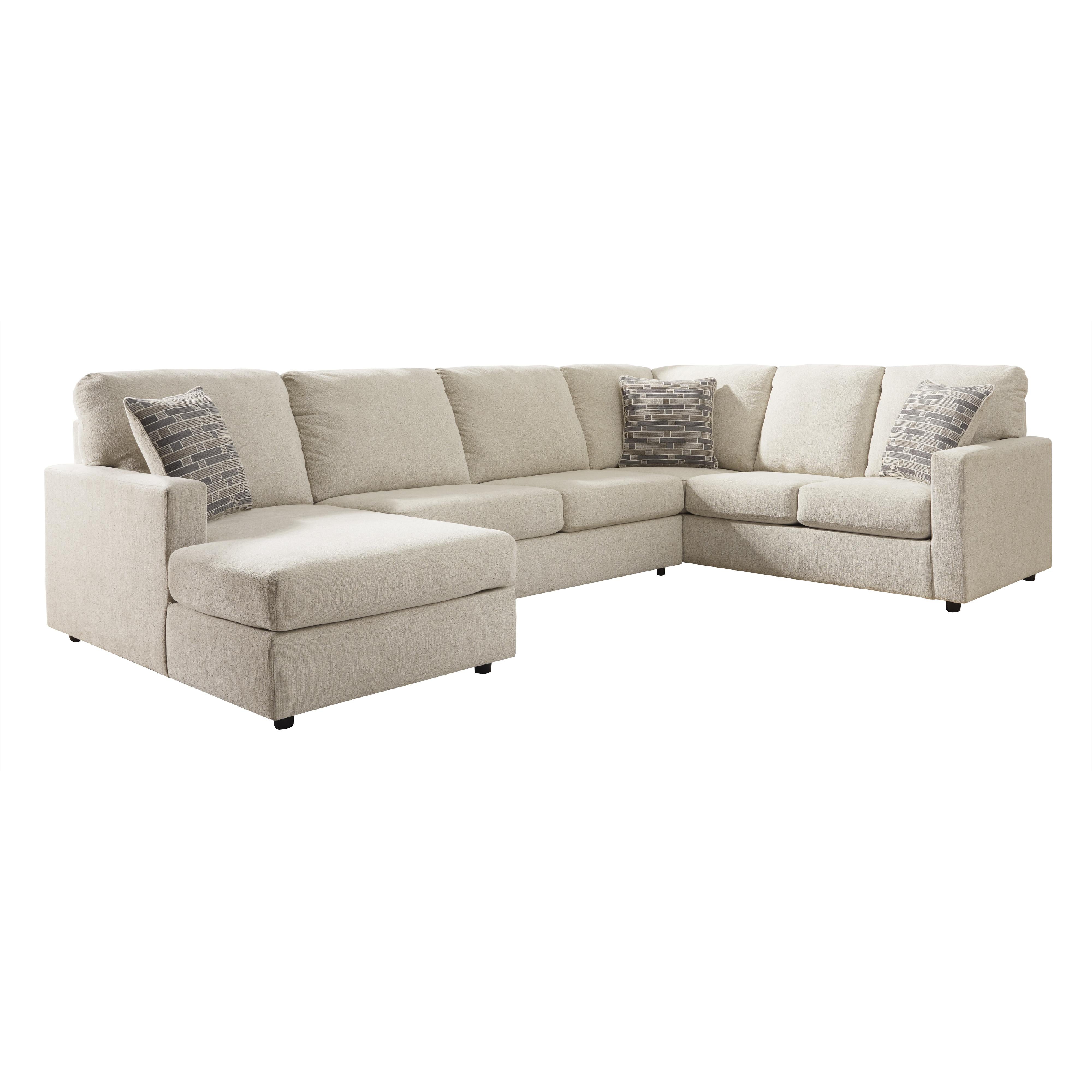  Manufacturer Color_Linen --  Edenfield 29004S1 3 pc Sectional with Chaise IMAGE 1