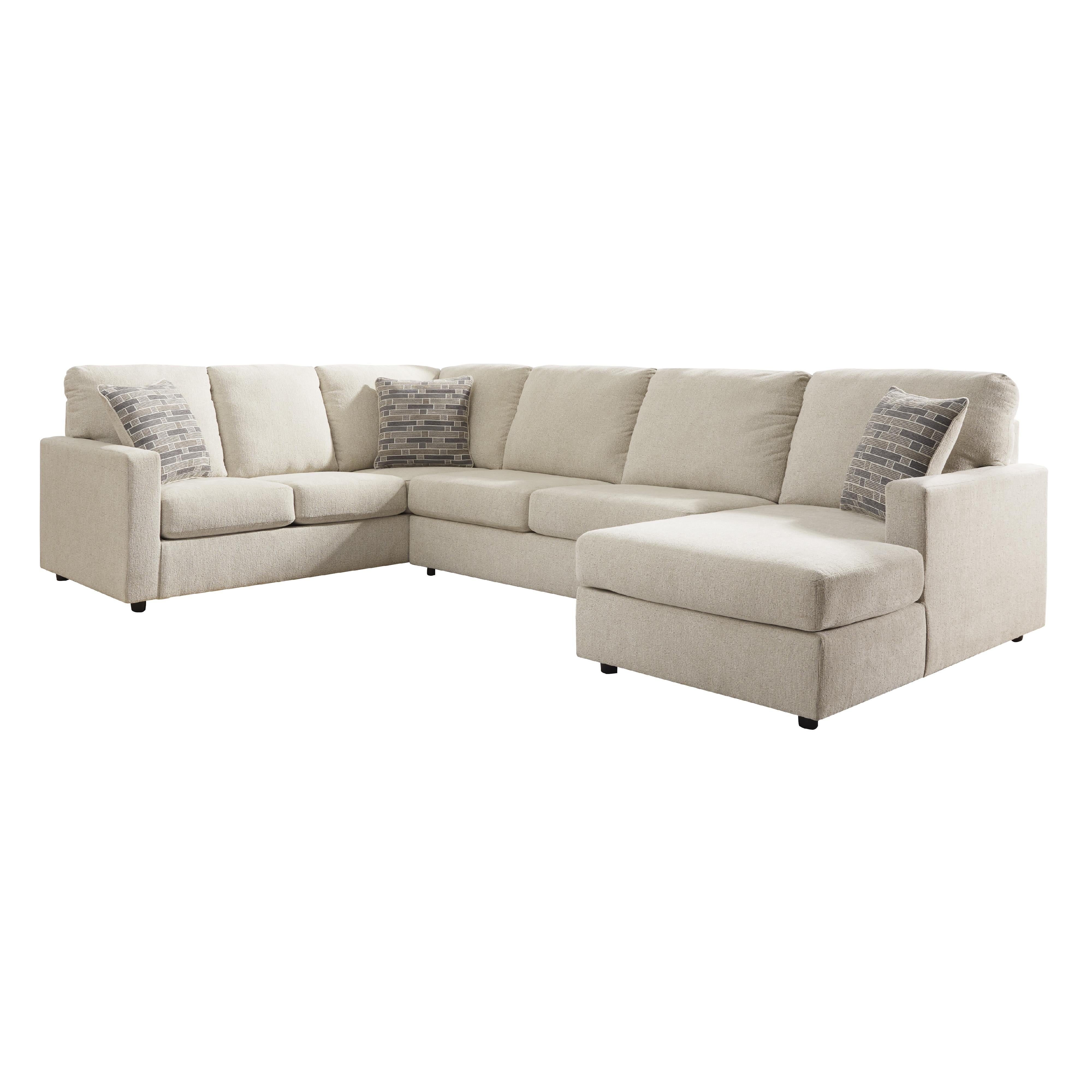  Manufacturer Color_Linen --  Edenfield 29004S2 3 pc Sectional with Chaise IMAGE 1