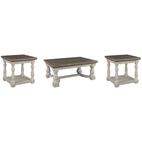 Signature Design by Ashley Havalance T814T1 Coffee Table and 2 End Tables