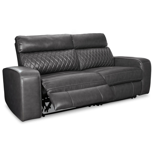 Signature Design by Ashley Samperstone 55203S5 2 pc Power Reclining Sectional