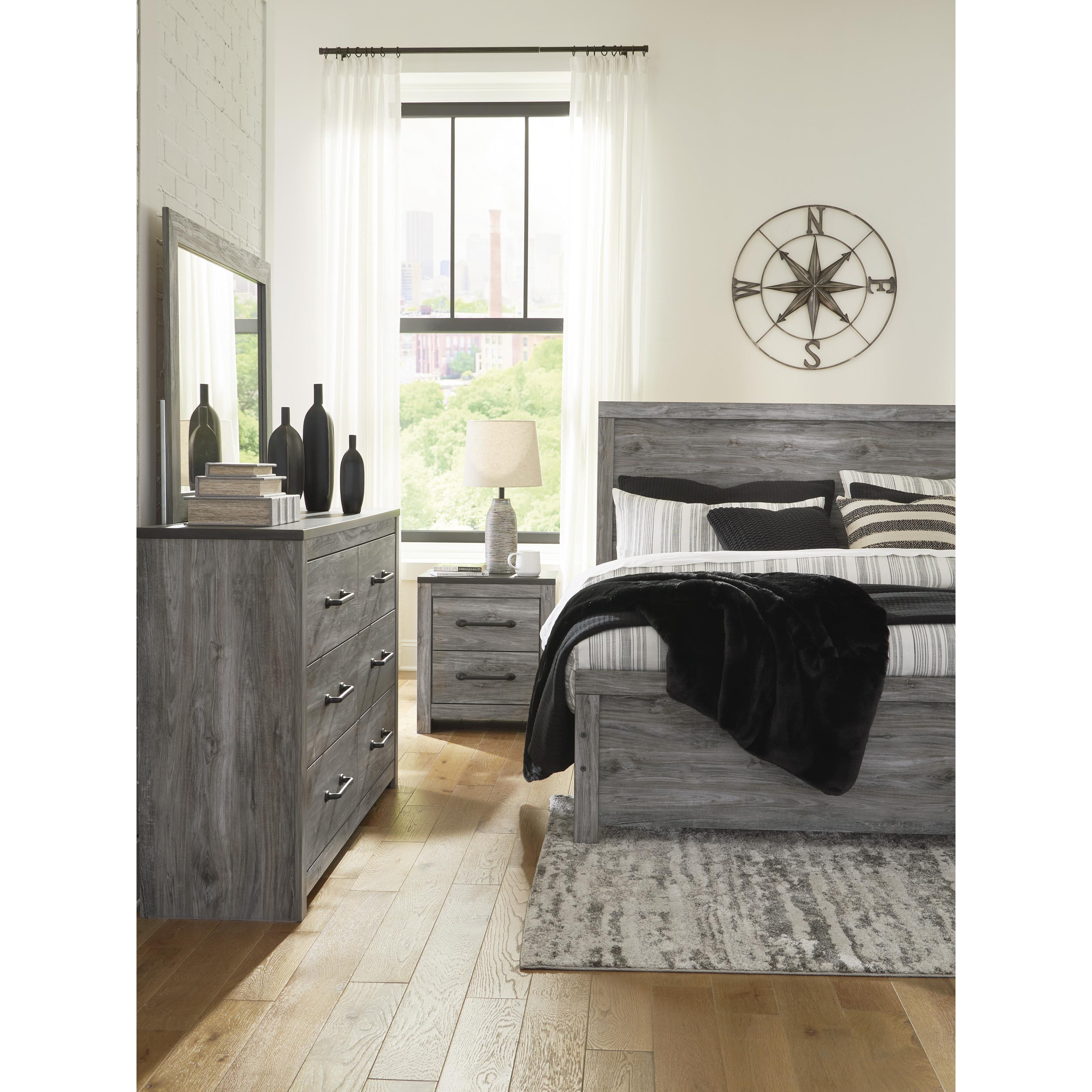  Size_King --  Bronyan B1290B4 King Panel Bed IMAGE 7