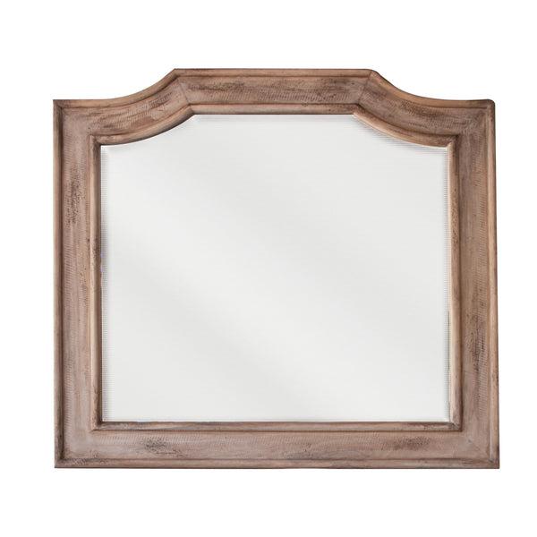 International Furniture Direct Aruba Natural IFD7332MIR Mirror - Drift Sand
