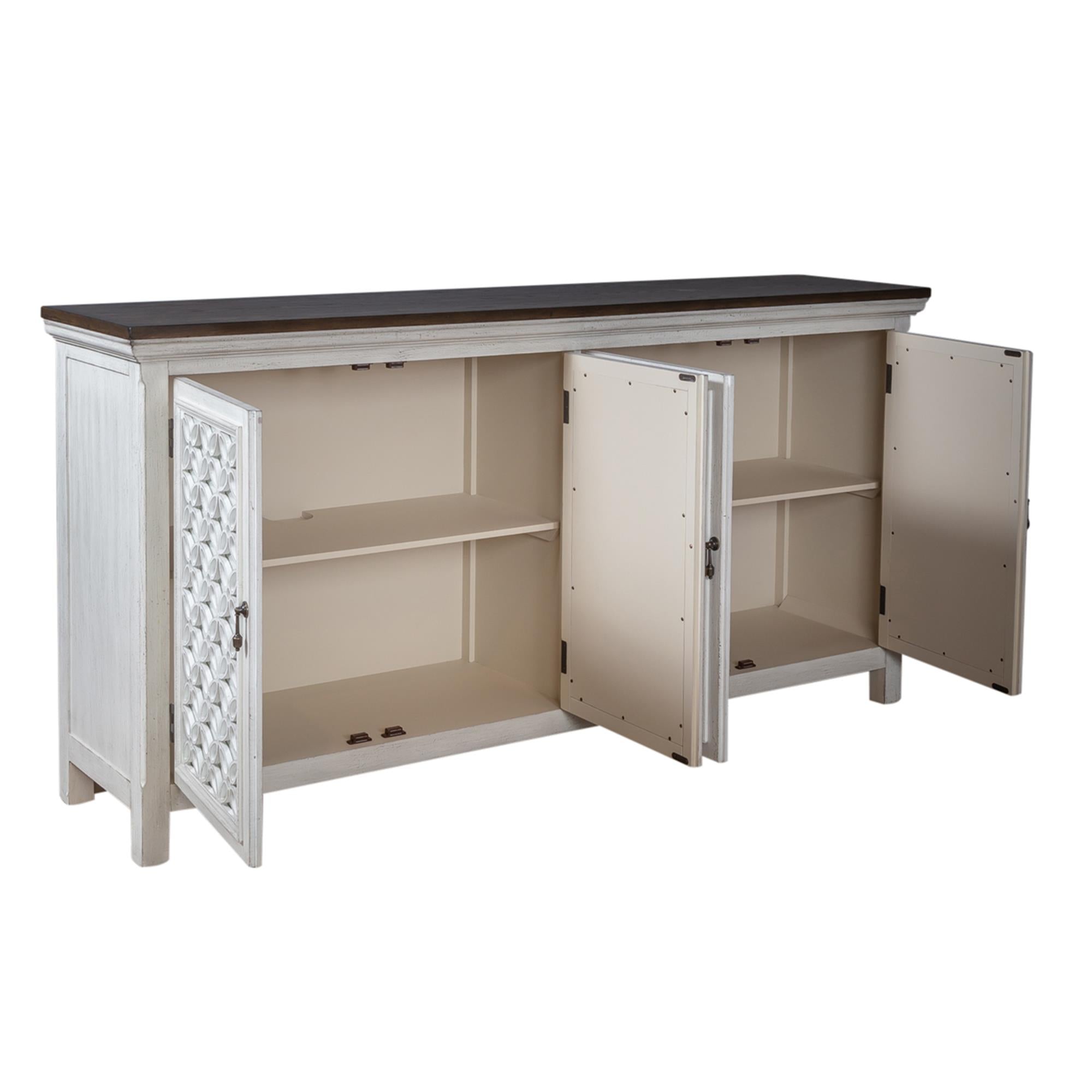  Liberty Furniture Industries Inc. Westridge 2012W-AC5636 3 Door Accent Cabinet IMAGE 8