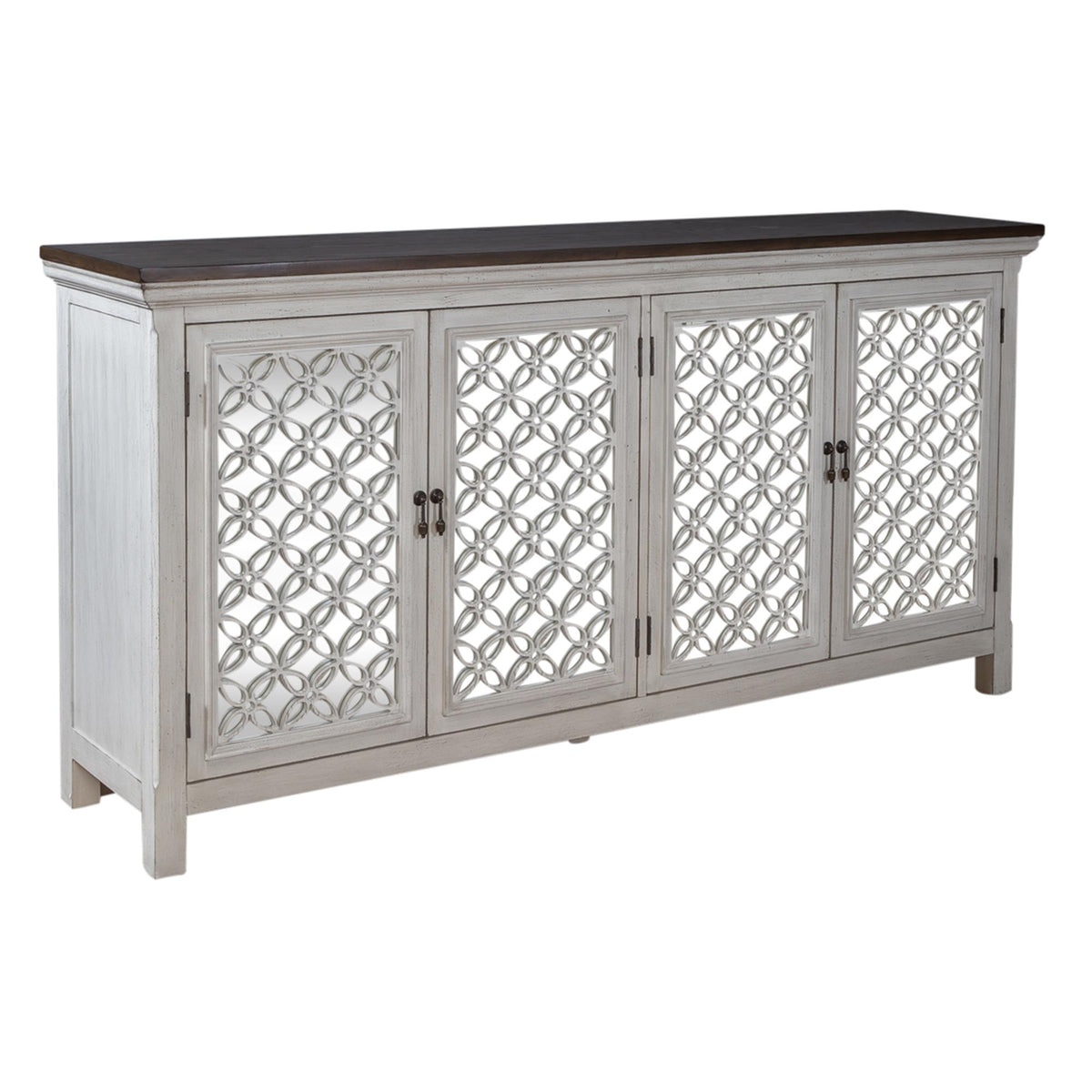 Liberty Furniture Industries Inc. Westridge 2012W-AC7236 4 Door Accent Cabinet IMAGE 2