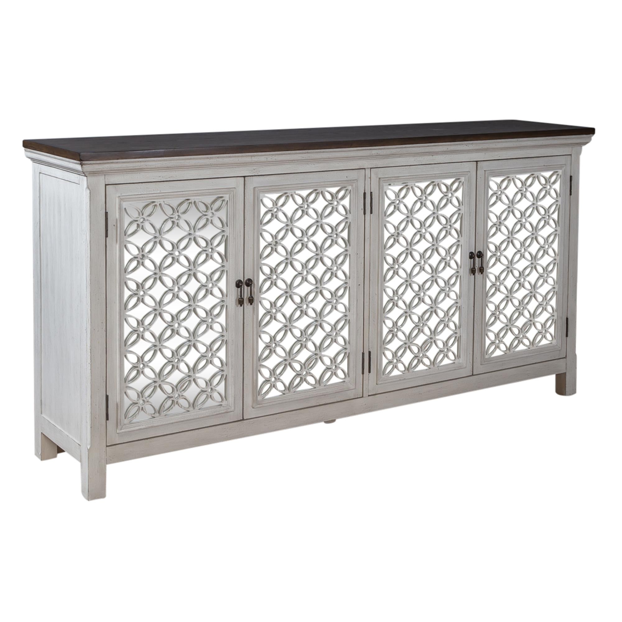  Liberty Furniture Industries Inc. Westridge 2012W-AC7236 4 Door Accent Cabinet IMAGE 2