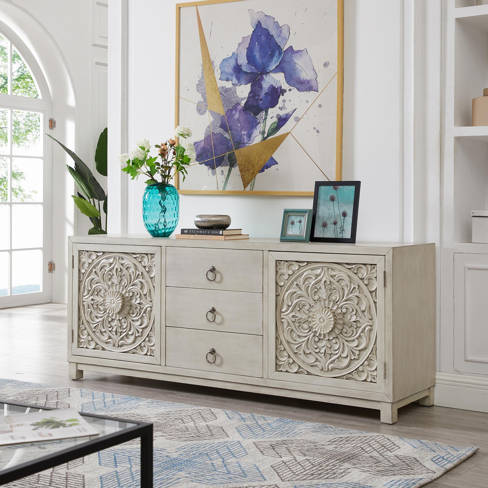  Liberty Furniture Industries Inc. Sundance 2057W-AC7229 2 Door 3 Drawer Accent Cabinet IMAGE 1