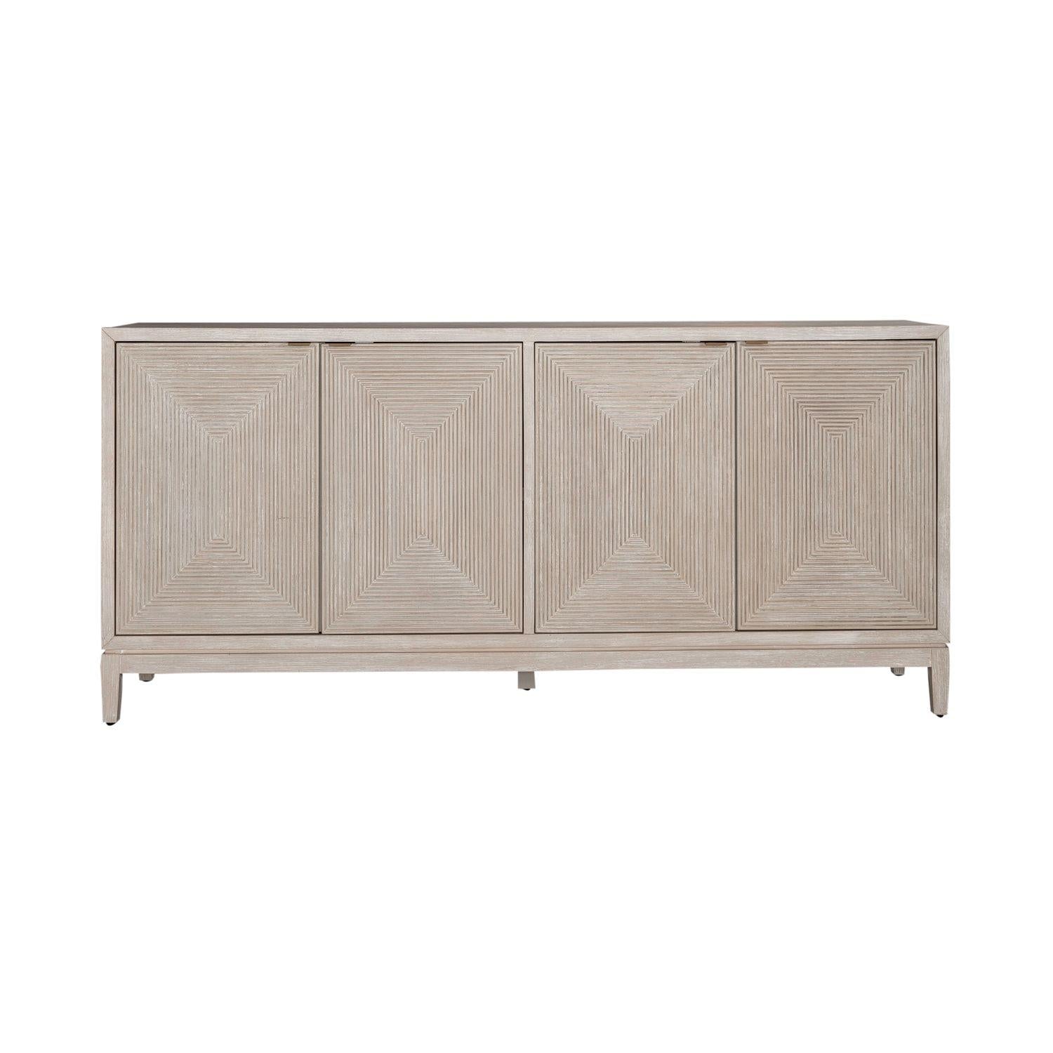  Liberty Furniture Industries Inc. Kinsley 2146-AC1000 4 Door Accent Cabinet IMAGE 3