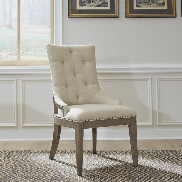 Liberty Furniture Industries Inc. Americana Farmhouse 615-C6501S Uph Shelter Side Chair