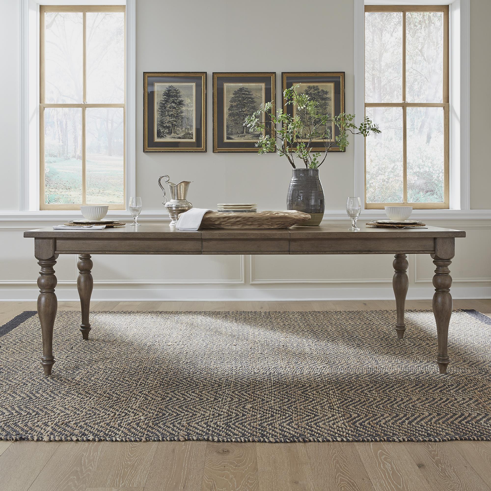  Liberty Furniture Industries Inc. Americana Farmhouse 615-T4290 Rectangular Leg Table IMAGE 1