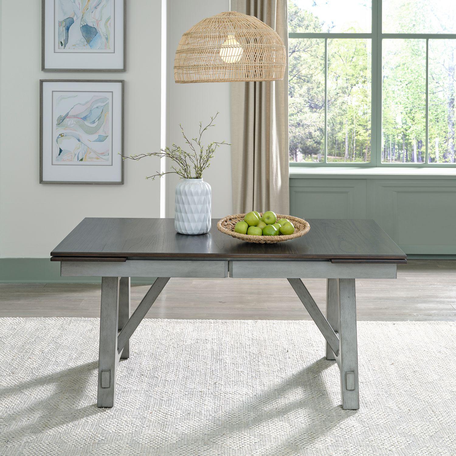  Liberty Furniture Industries Inc. Newport 131 Trestle Table IMAGE 1