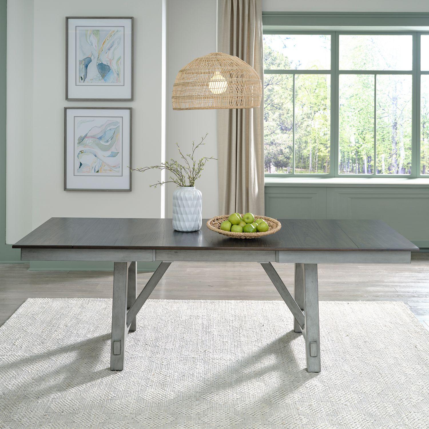  Liberty Furniture Industries Inc. Newport 131 Trestle Table IMAGE 2