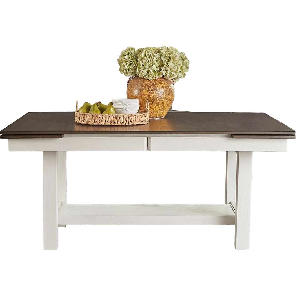 Liberty Furniture Industries Inc. Brook Bay 182 Trestle Table IMAGE 2