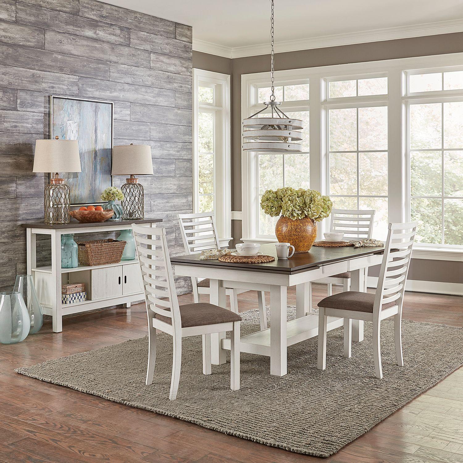  Liberty Furniture Industries Inc. Brook Bay 182 Trestle Table IMAGE 5
