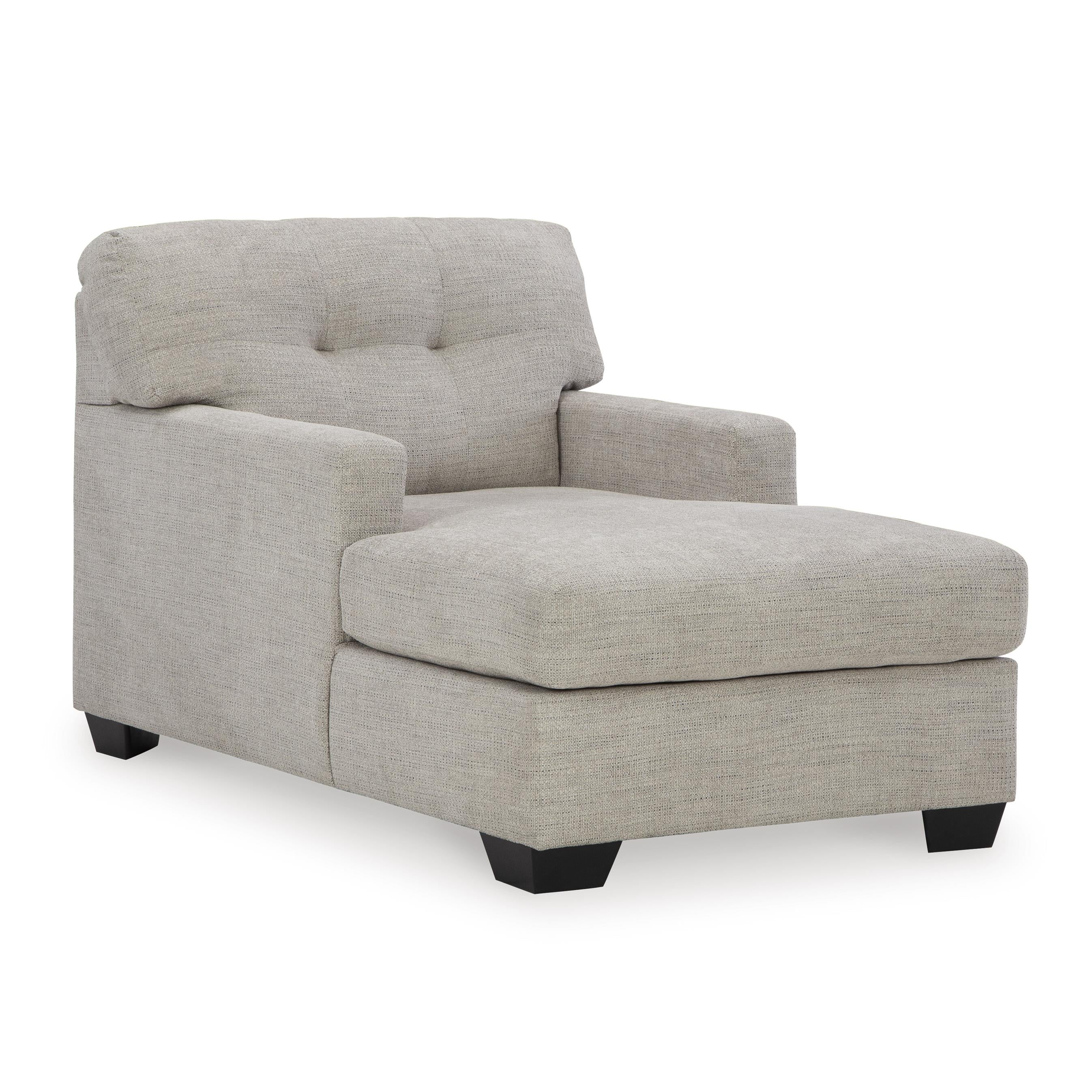  Manufacturer Color_Pebble --  Signature Design by Ashley Mahoney Fabric Chaise IMAGE 1