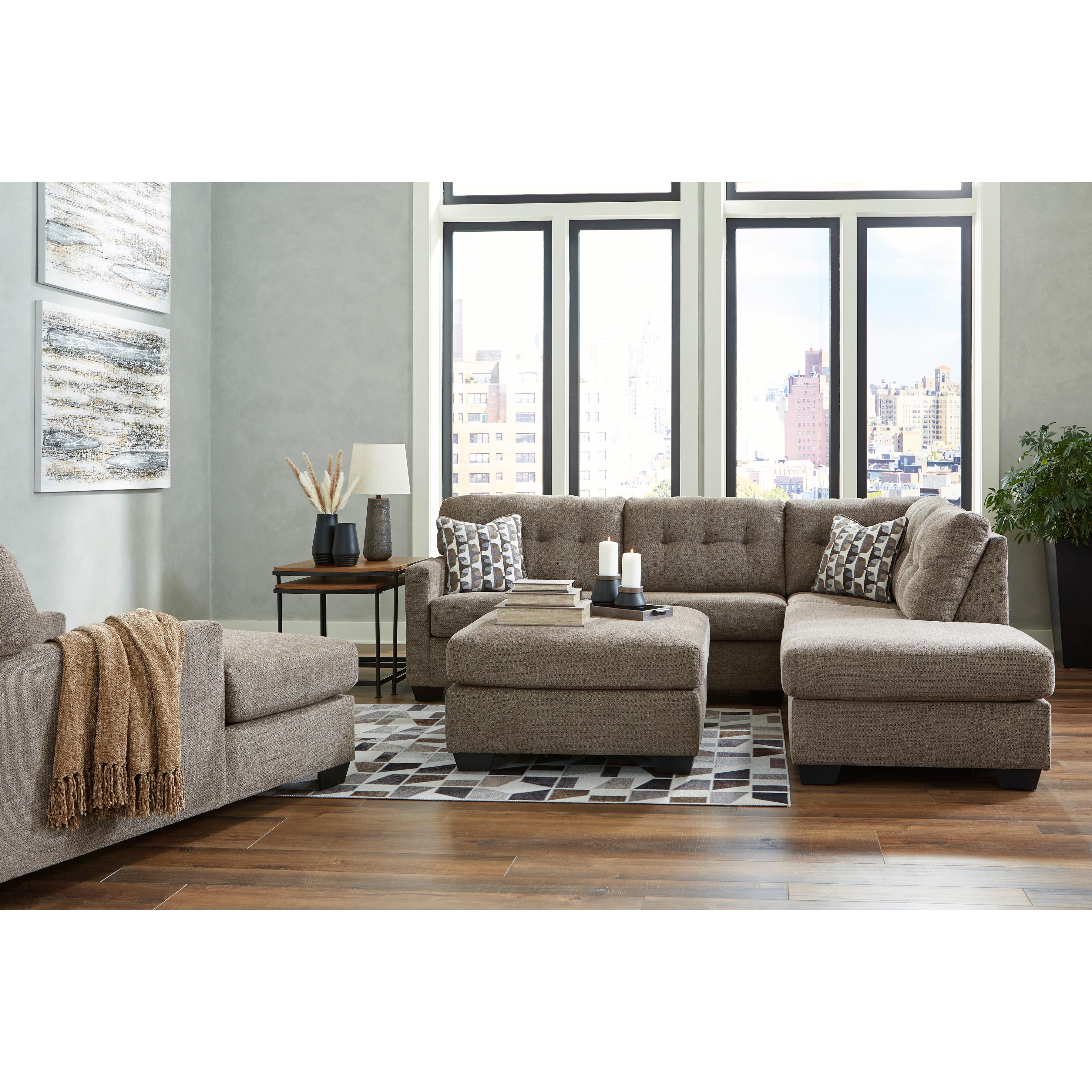  Manufacturer Color_Chocolate --  Mahoney 3100508 Oversized Accent Ottoman IMAGE 8