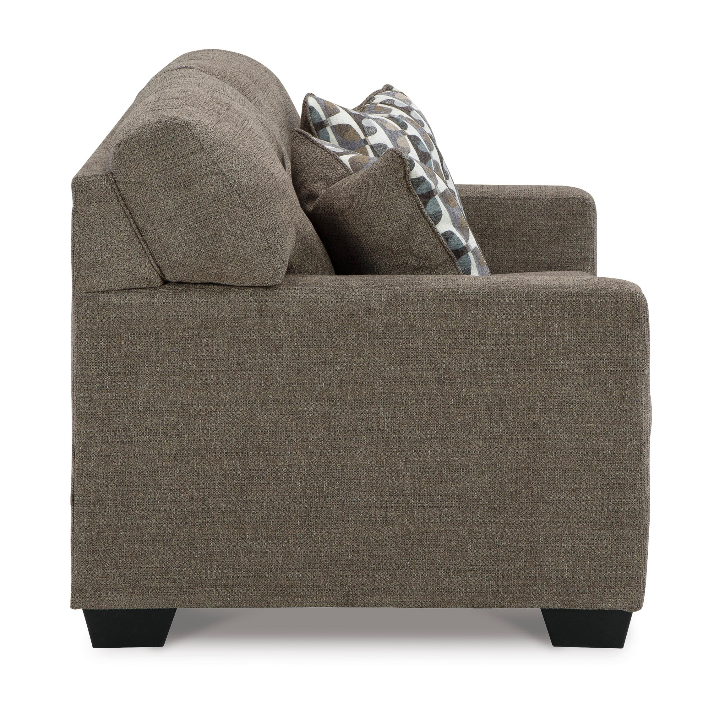  Manufacturer Color_Chocolate --  Mahoney 3100535 Loveseat IMAGE 3