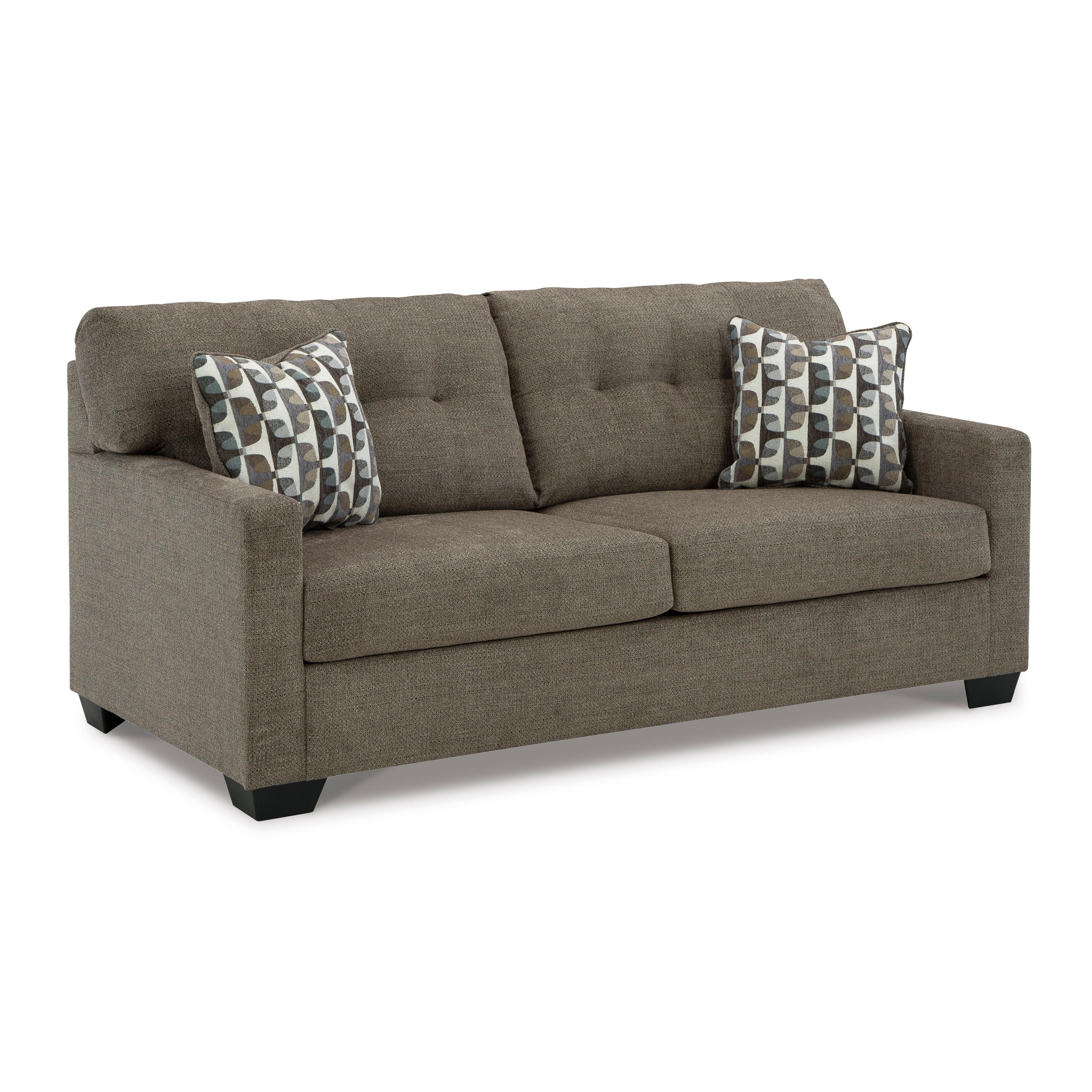  Manufacturer Color_Chocolate --  Mahoney 3100538 Sofa IMAGE 1