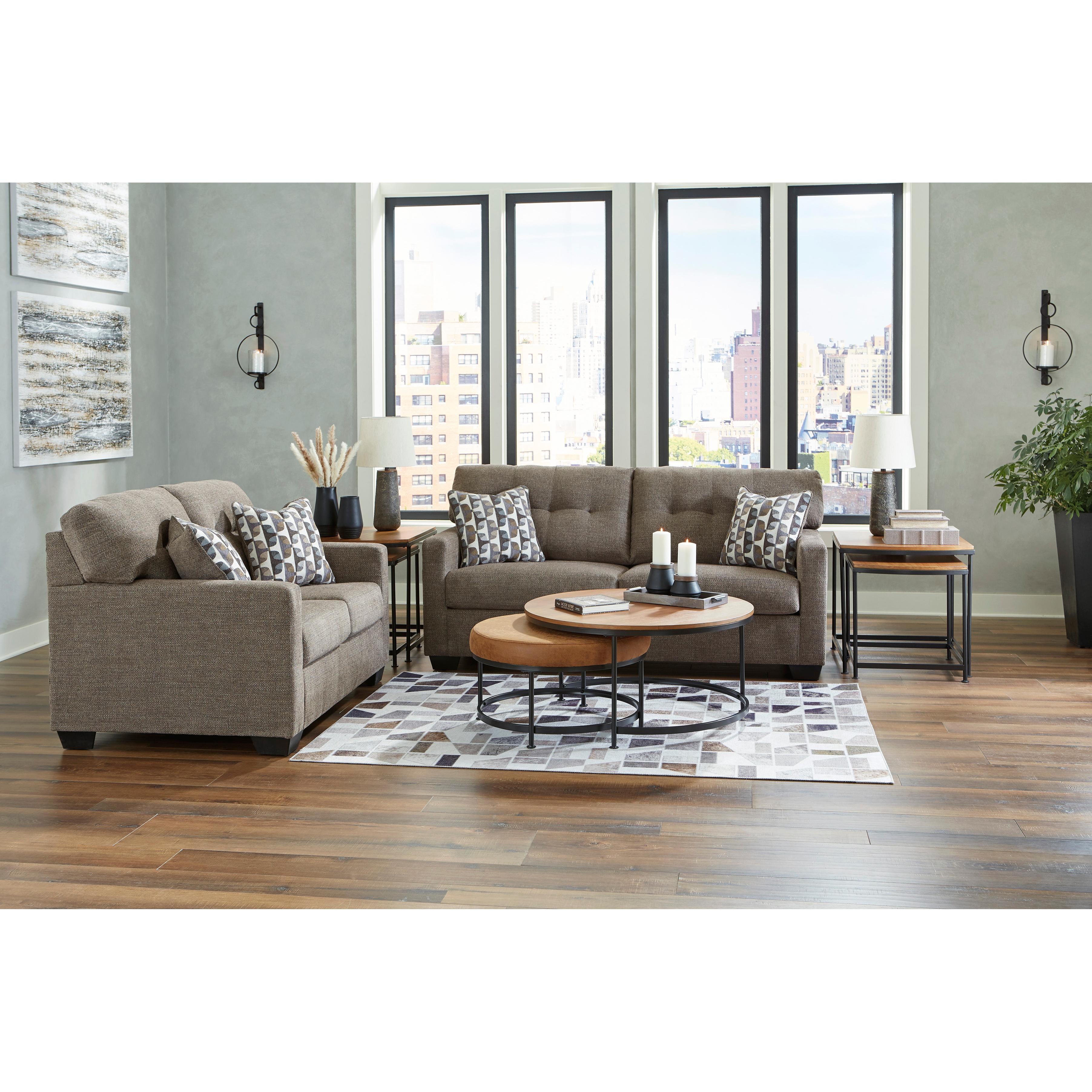  Manufacturer Color_Chocolate --  Mahoney 3100538 Sofa IMAGE 8