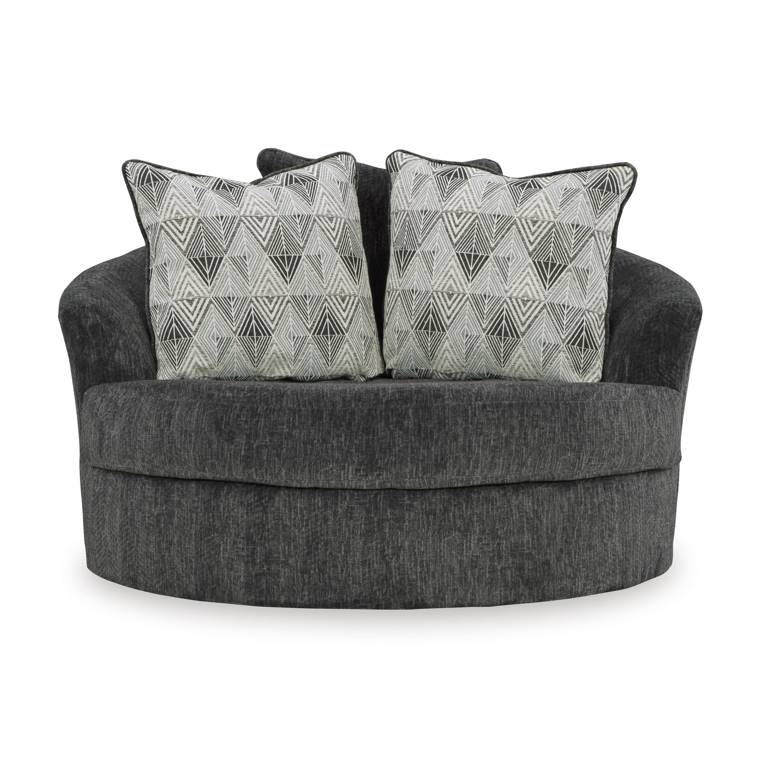  Signature Design by Ashley Biddeford 3550421 Oversized Swivel Accent Chair IMAGE 2