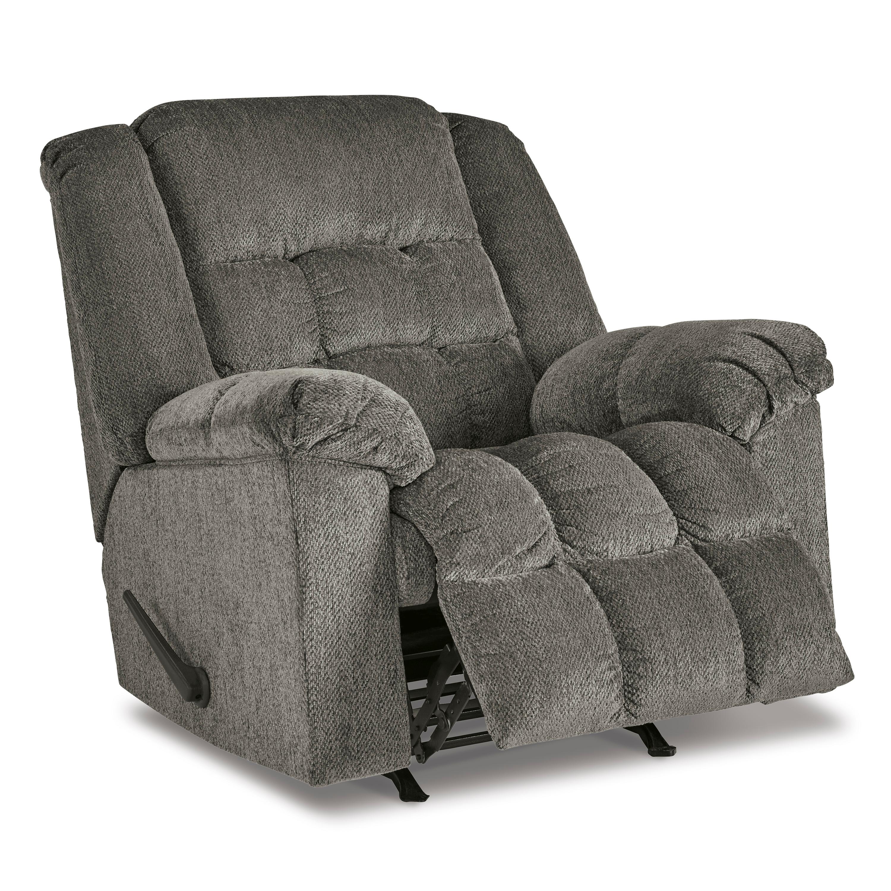  Manufacturer Color_Putty --  Signature Design by Ashley Kegler Rocker Fabric Recliner IMAGE 2