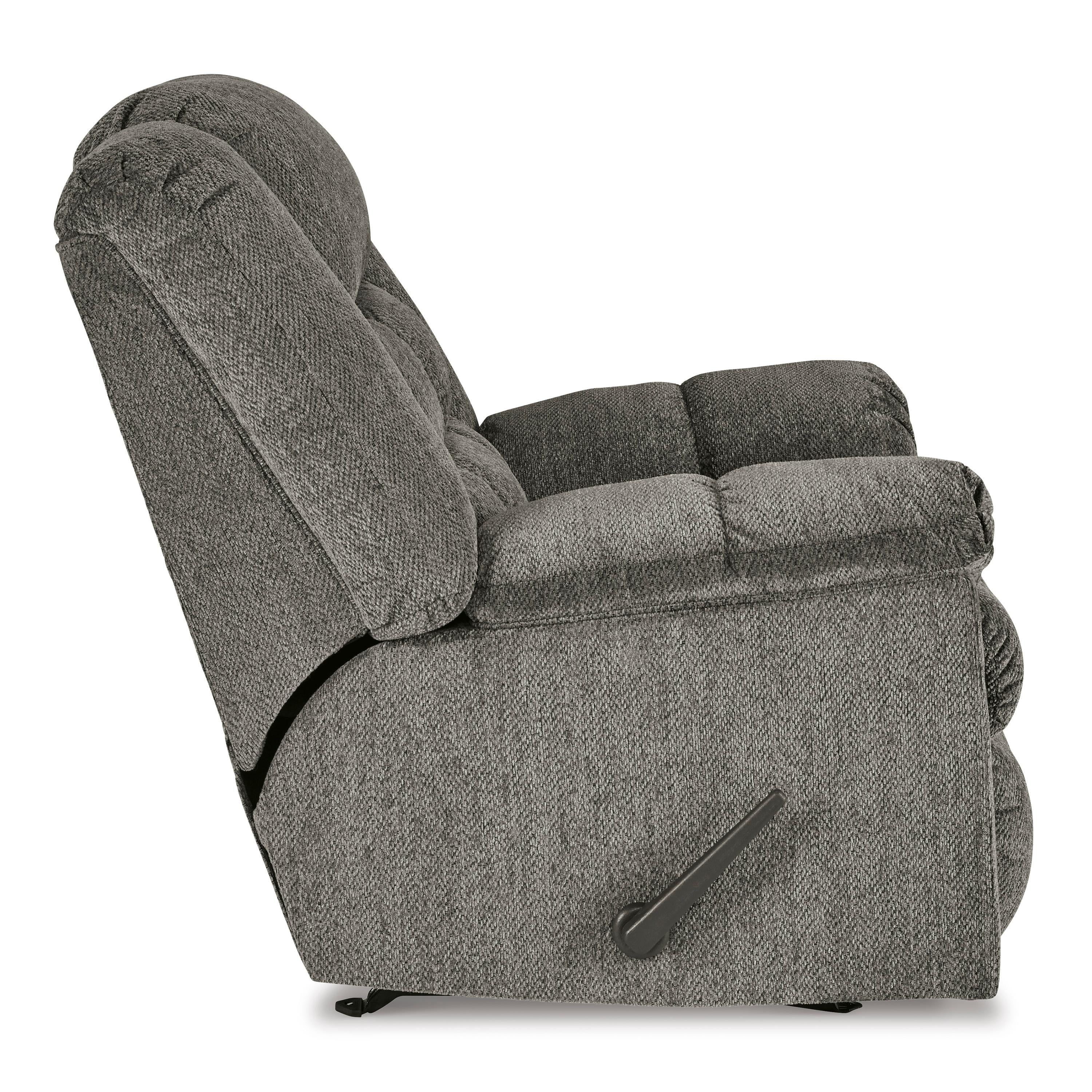  Manufacturer Color_Putty --  Signature Design by Ashley Kegler Rocker Fabric Recliner IMAGE 3