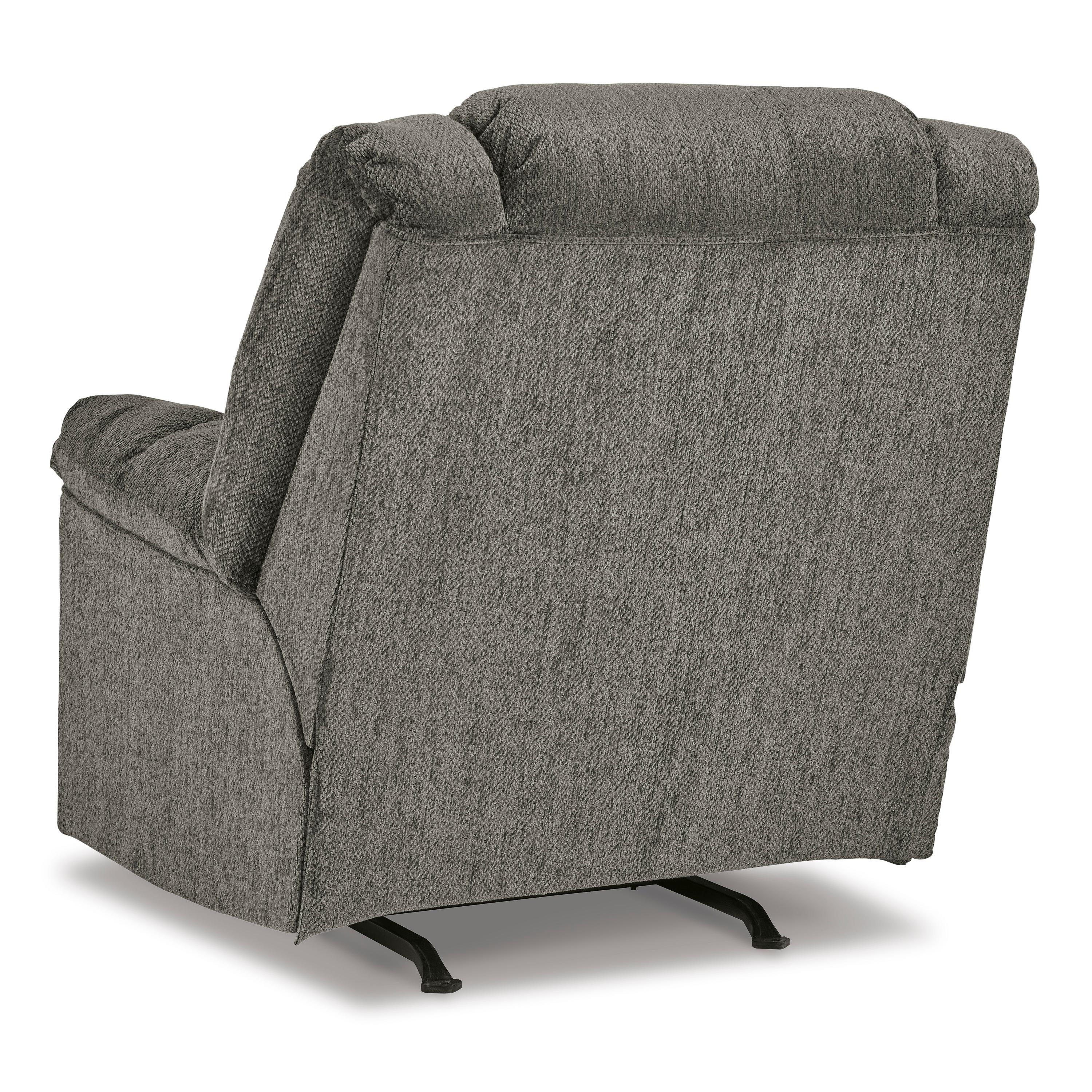  Manufacturer Color_Putty --  Signature Design by Ashley Kegler Rocker Fabric Recliner IMAGE 4