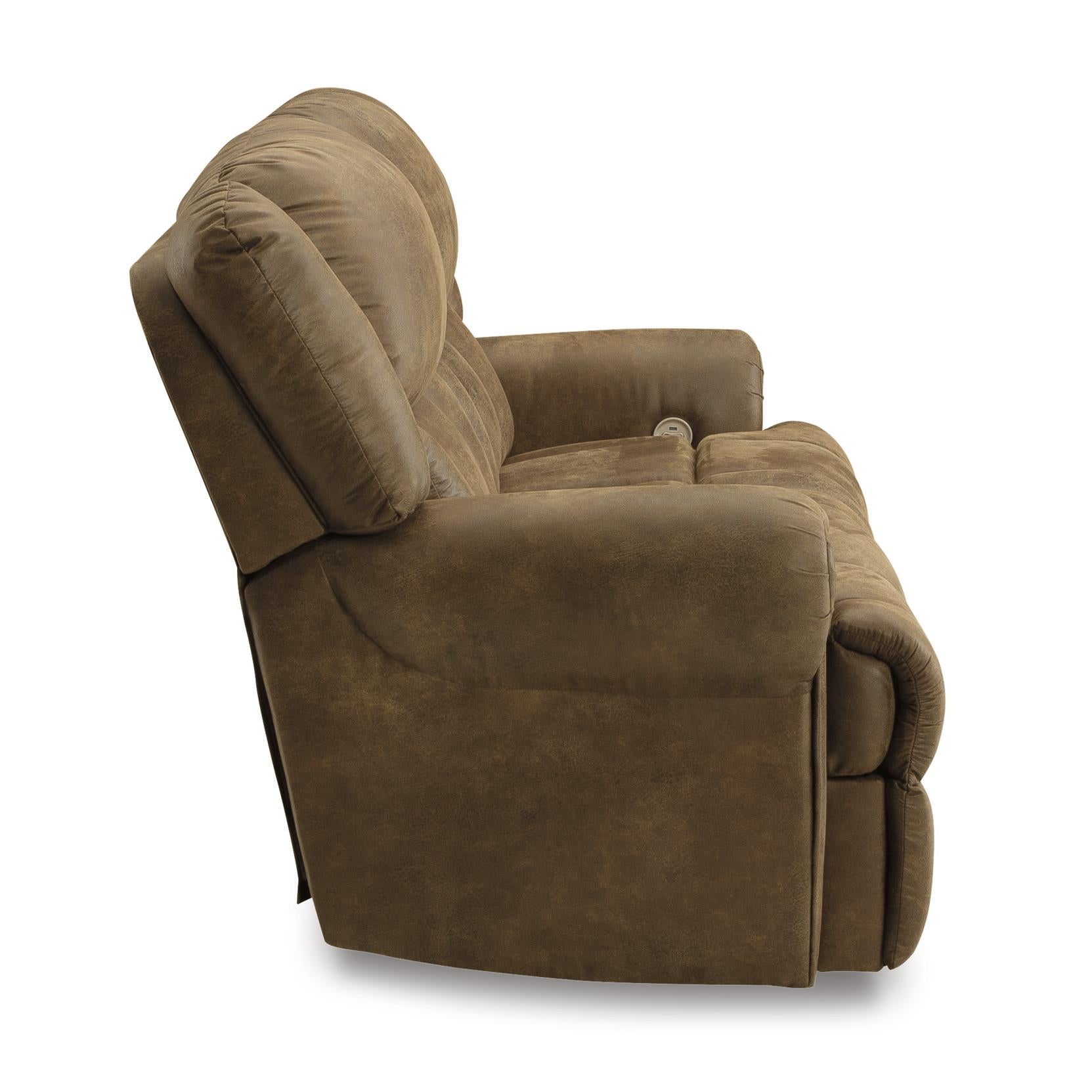  Motion Type_Power Recline --  Signature Design by Ashley Boothbay Reclining Leather Look Sofa IMAGE 4
