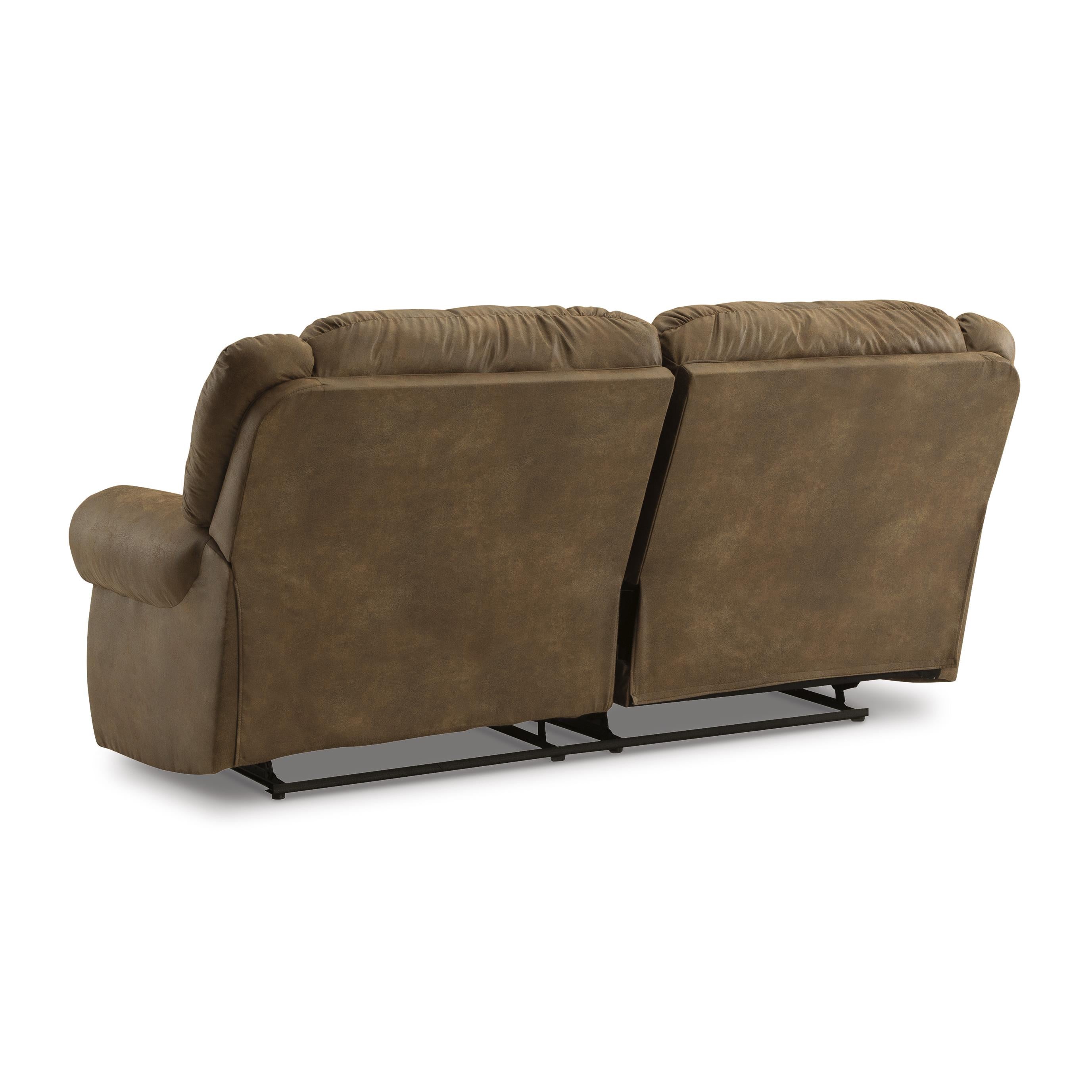  Motion Type_Power Recline --  Signature Design by Ashley Boothbay Reclining Leather Look Sofa IMAGE 5