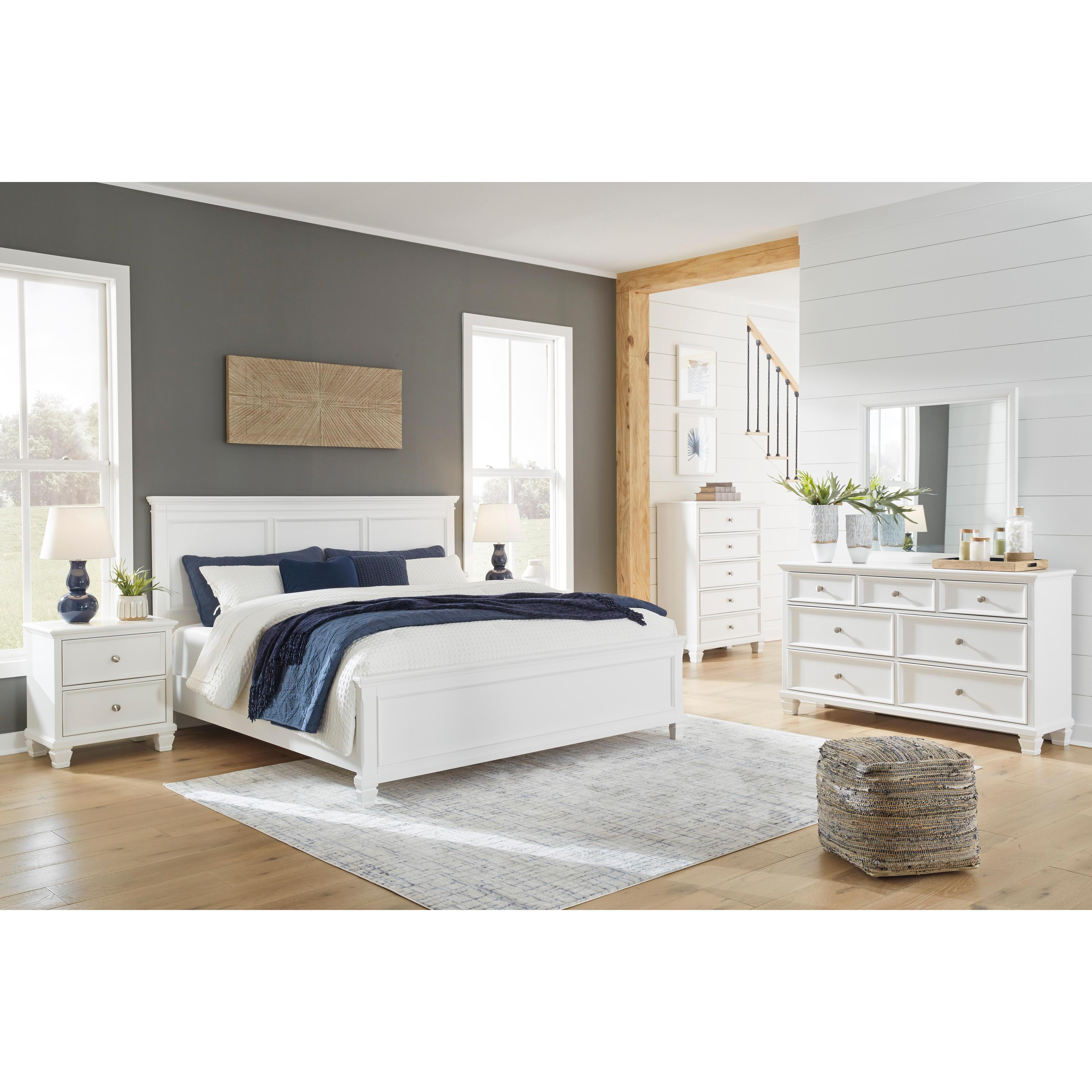  Size_Queen --  Fortman B680B2 Queen Panel Bed IMAGE 10