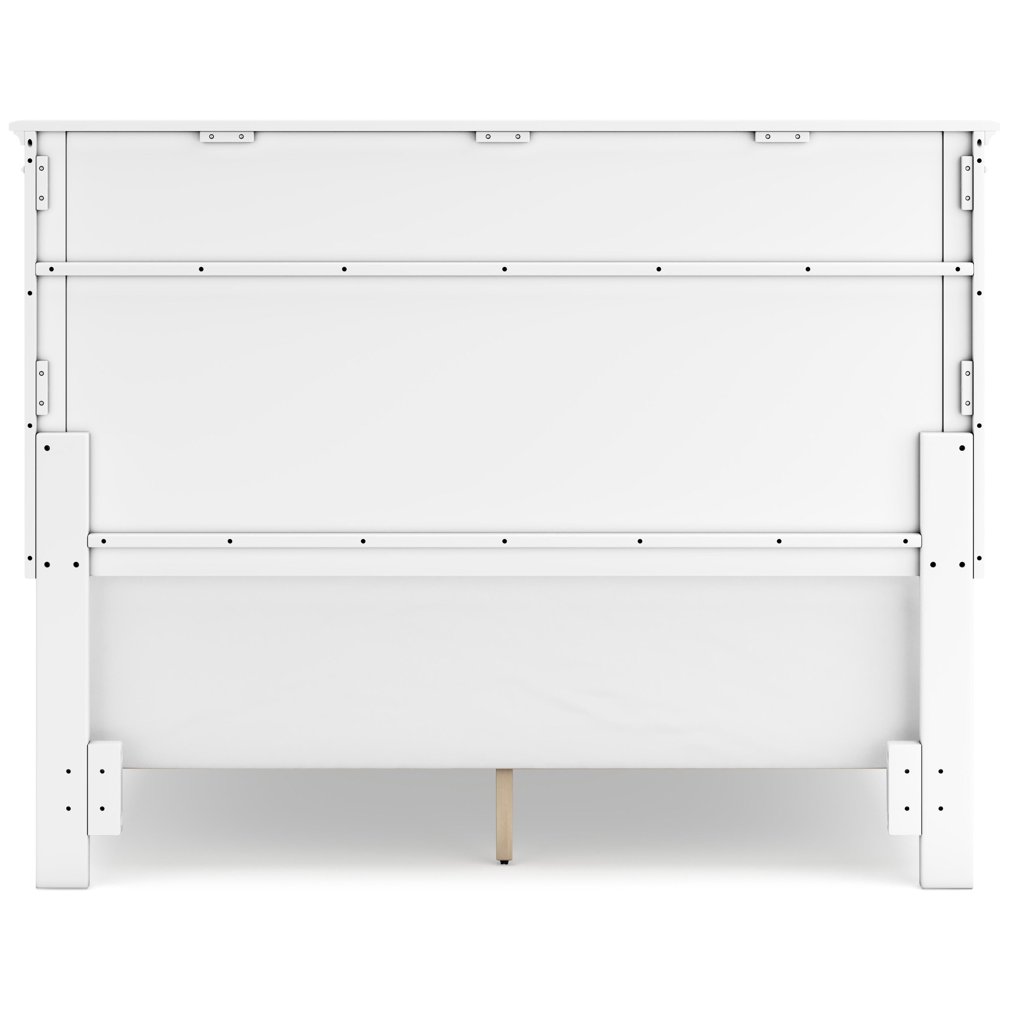  Size_Queen --  Fortman B680B2 Queen Panel Bed IMAGE 4