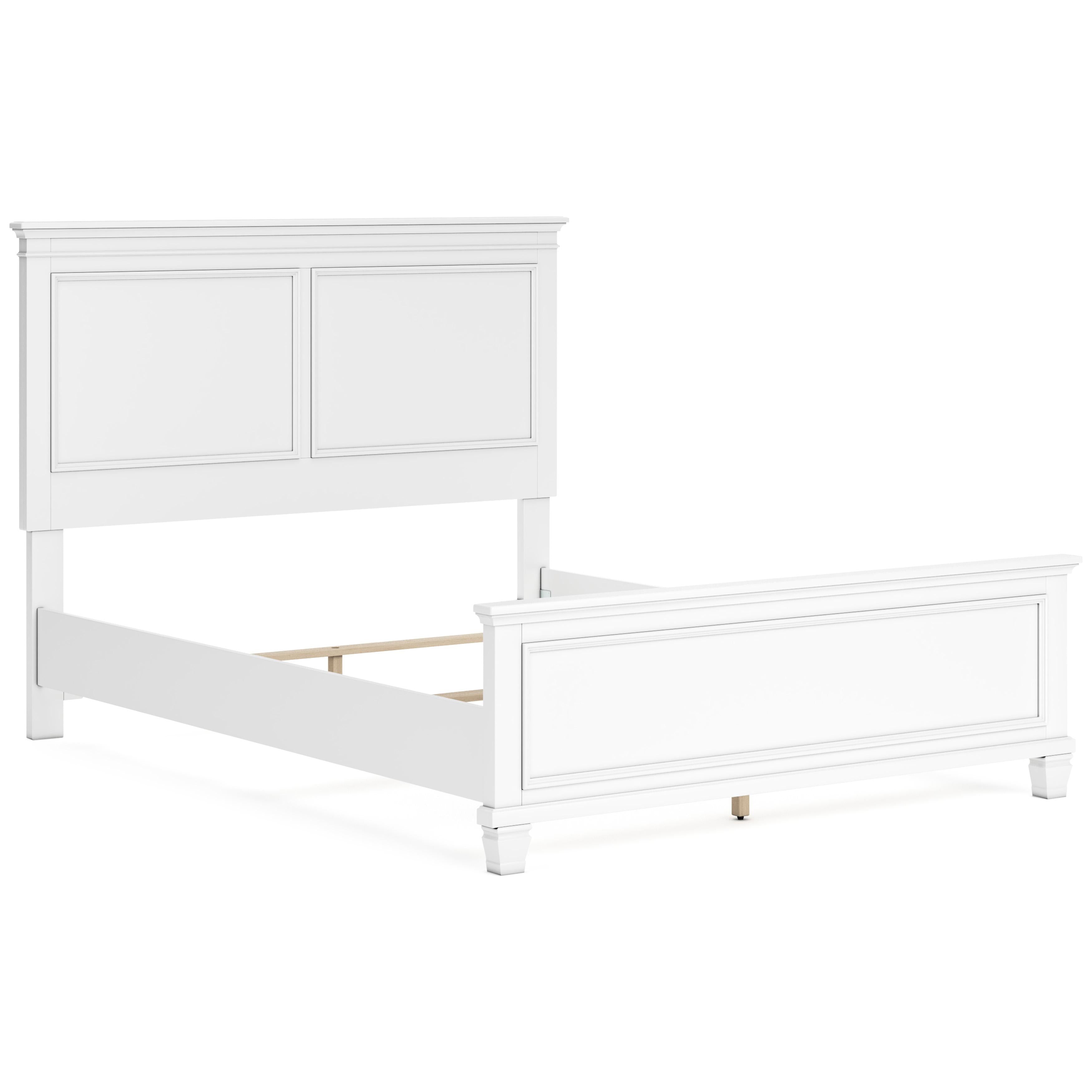  Size_Queen --  Fortman B680B2 Queen Panel Bed IMAGE 5