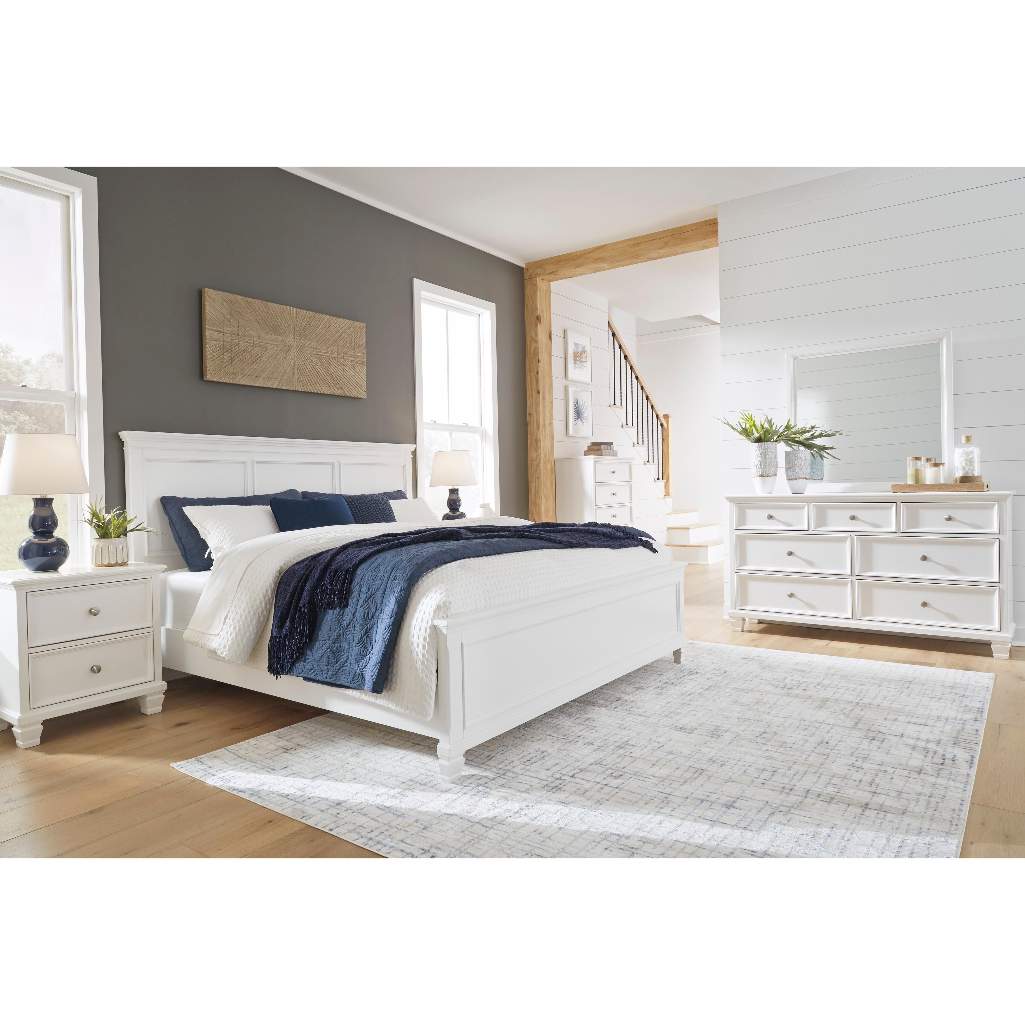  Size_King --  Fortman B680B4 King Panel Bed IMAGE 6